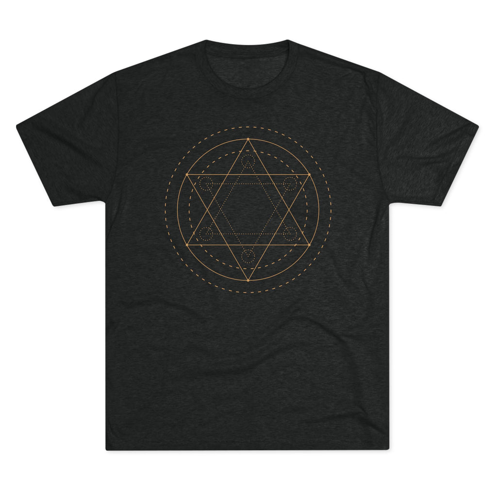 Merkaba Field | Sacred Geometry Tee - Unisex