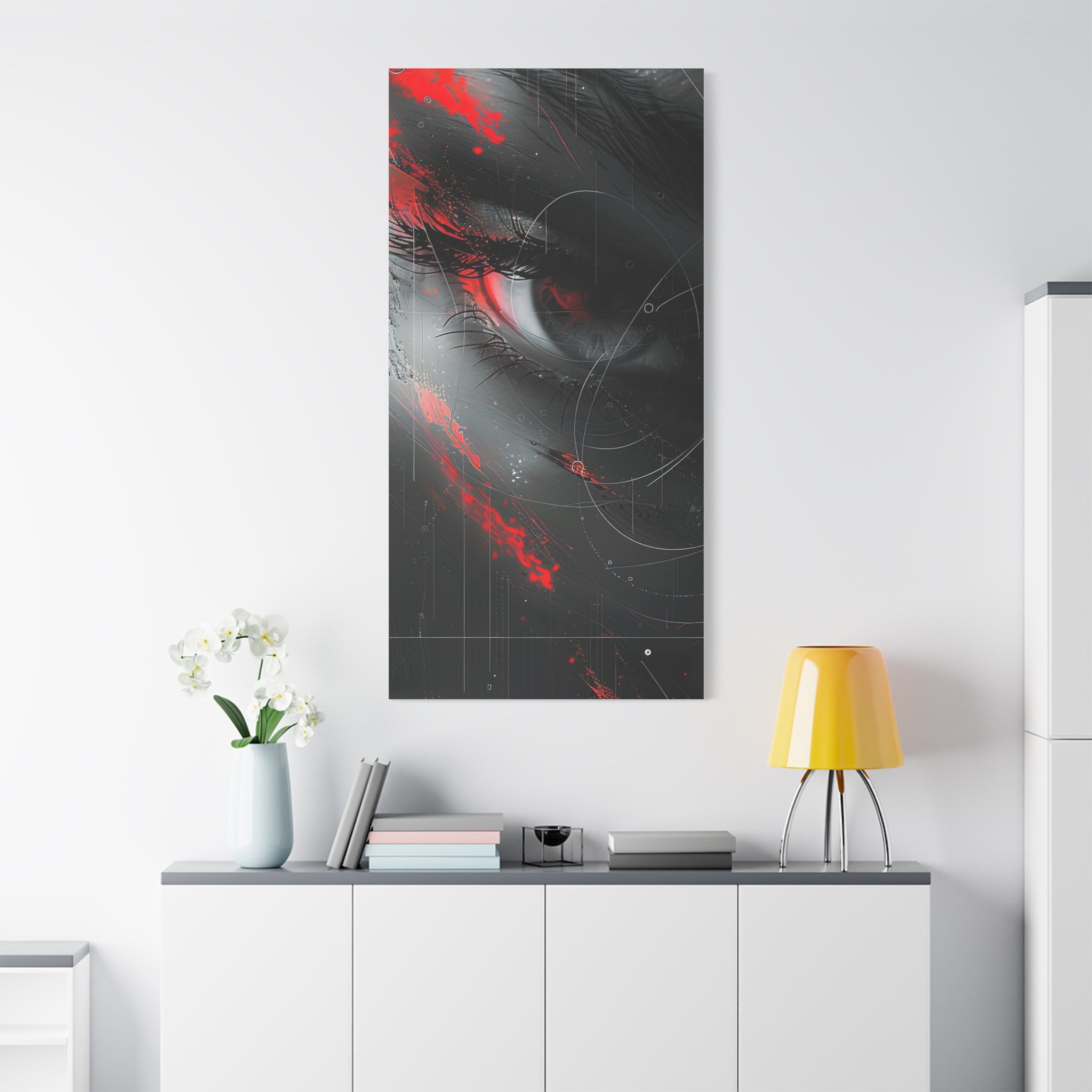 ⚫ THE SINGULARITY SERIES: OBSERVER | Abstract Wall Art