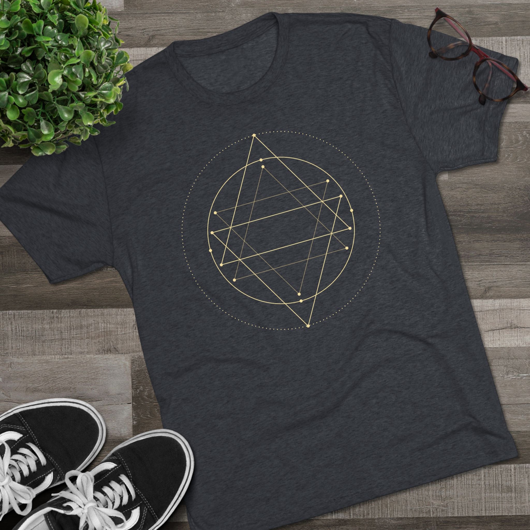 Tetra Alignment | Sacred Geometry Tee - Unisex