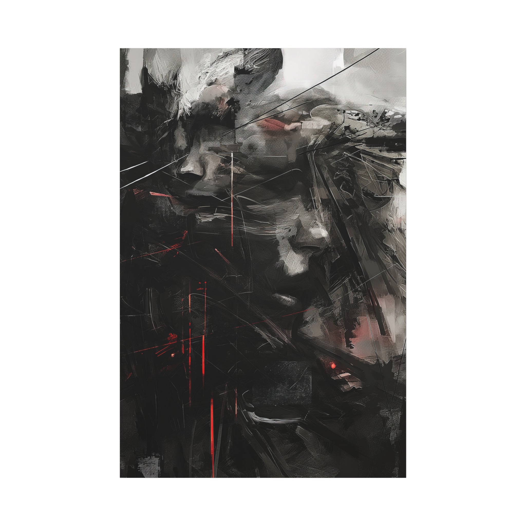 ⚫ EMERGENCE SERIES: VEIL | Abstract Wall Art