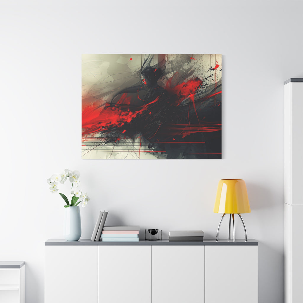 🔴 RED SHIFT SERIES: FLUX | Abstract Wall Art