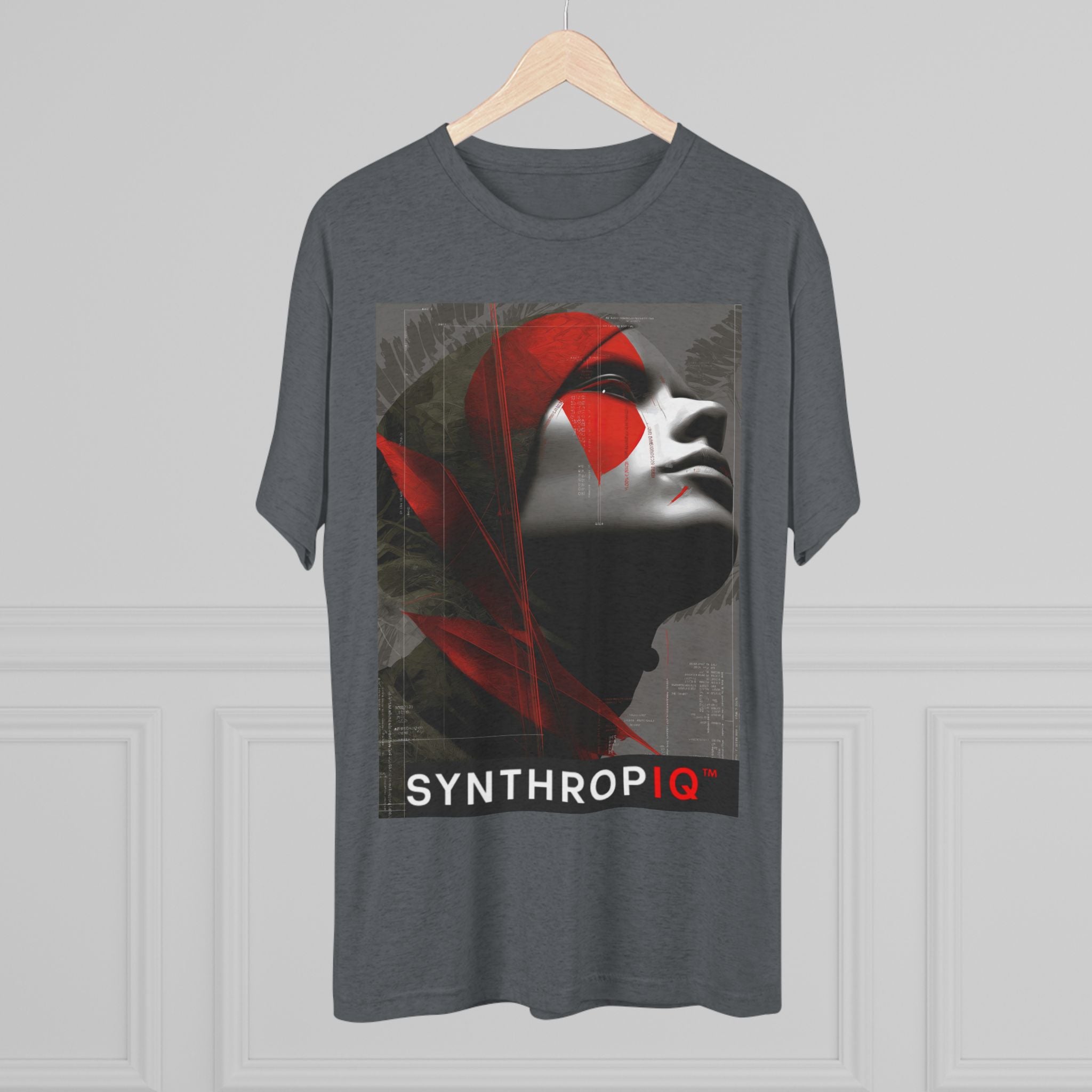 SYNTHROPIQ | 🔴 RED SHIFT: ASCENSION Unisex Tri-Blend Tee