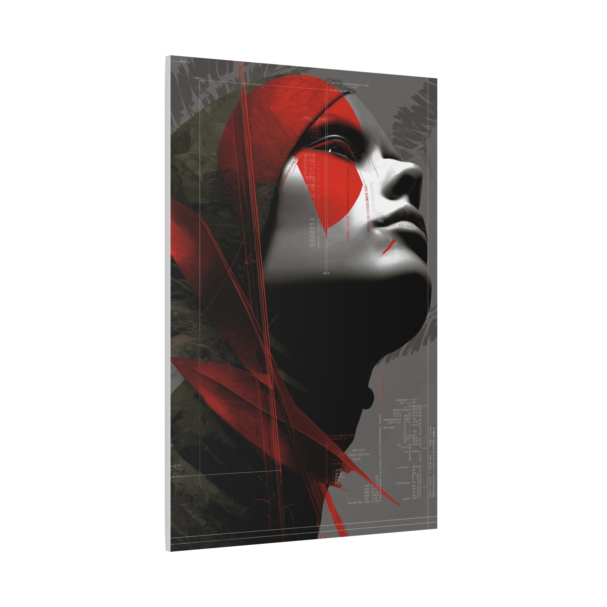 🔴 RED SHIFT: ASCENSION | Abstract Wall Art