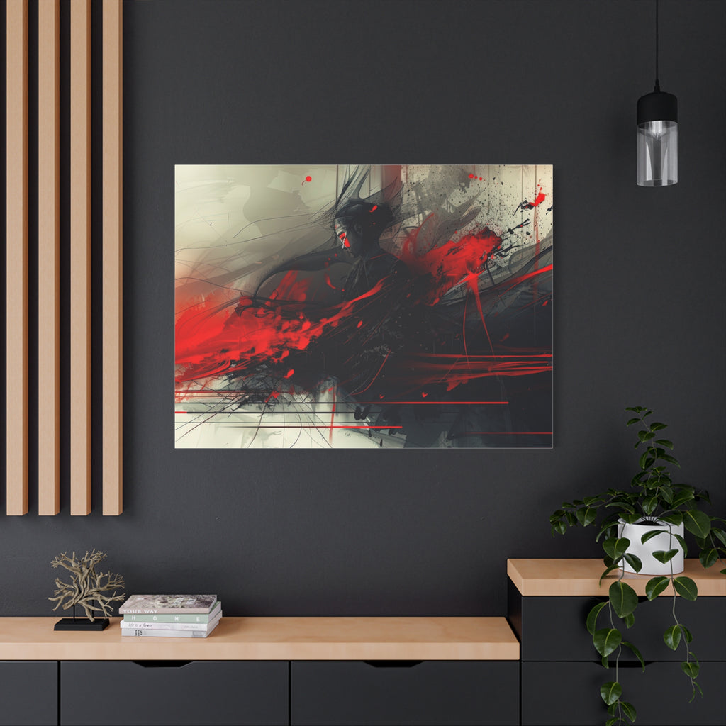 🔴 RED SHIFT SERIES: FLUX | Abstract Wall Art
