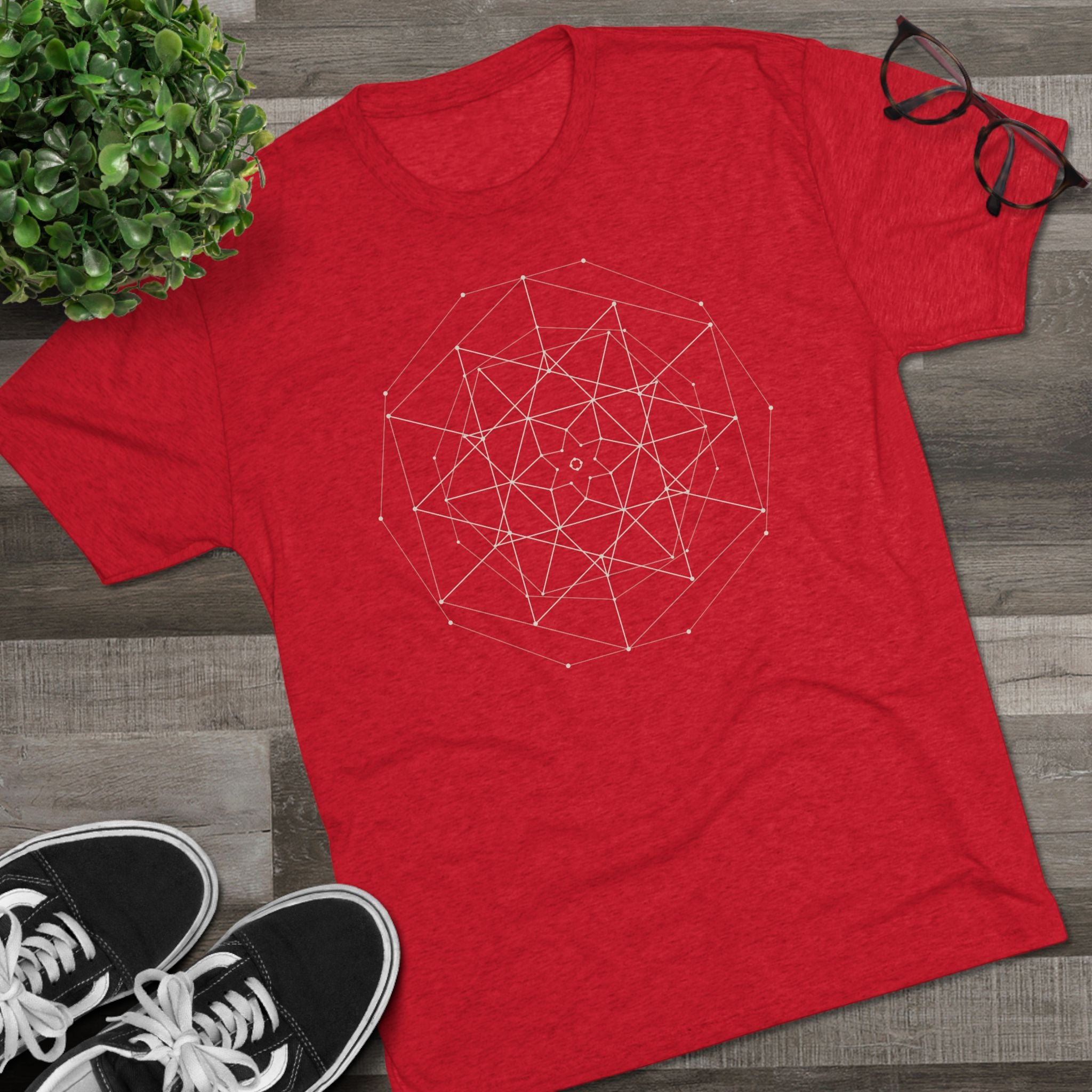 Fractal Origin | Sacred Geometry Tee - Unisex