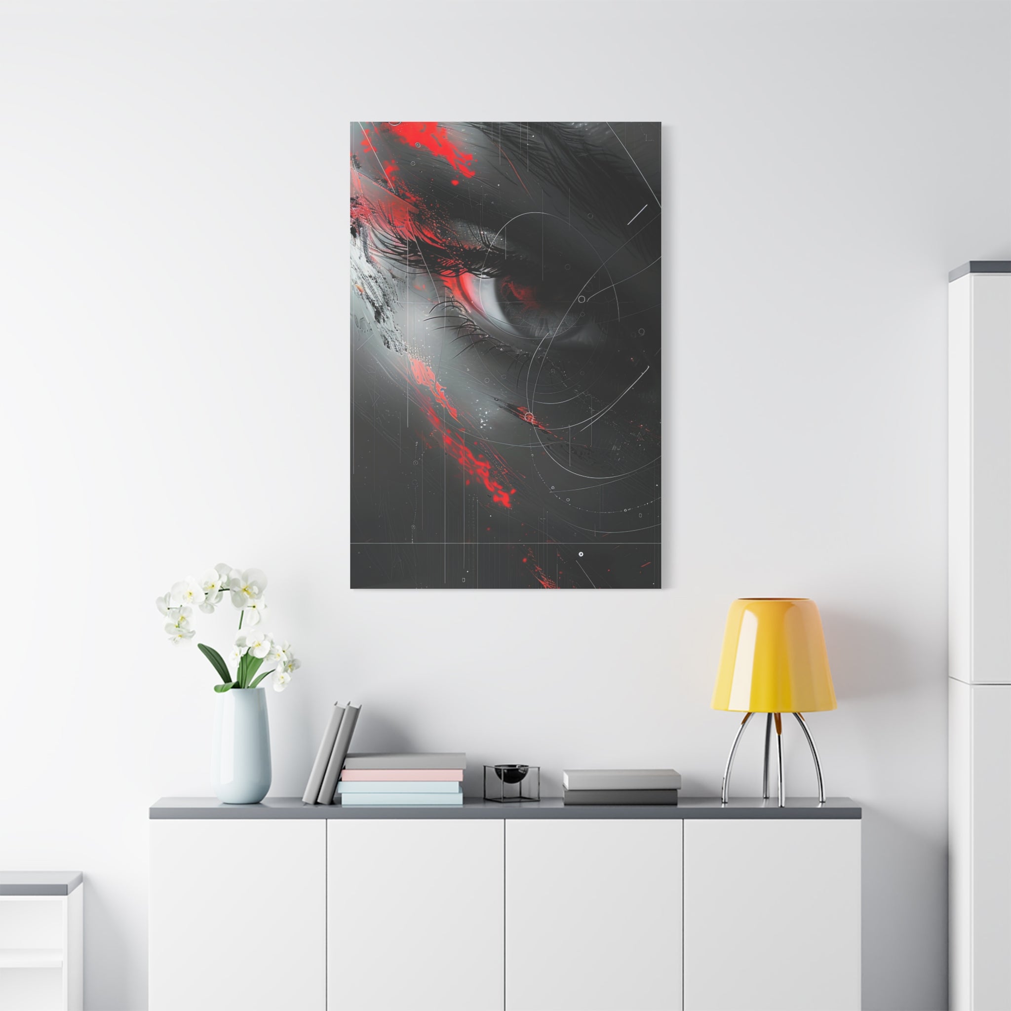 ⚫ THE SINGULARITY SERIES: OBSERVER | Abstract Wall Art