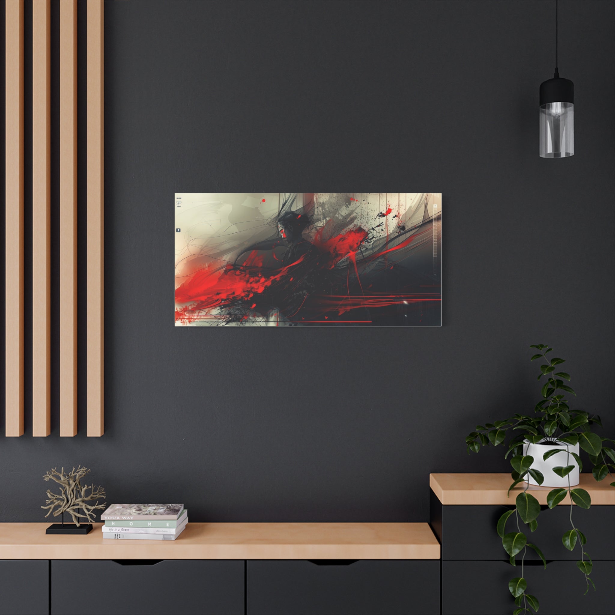🔴 RED SHIFT SERIES: FLUX | Abstract Wall Art