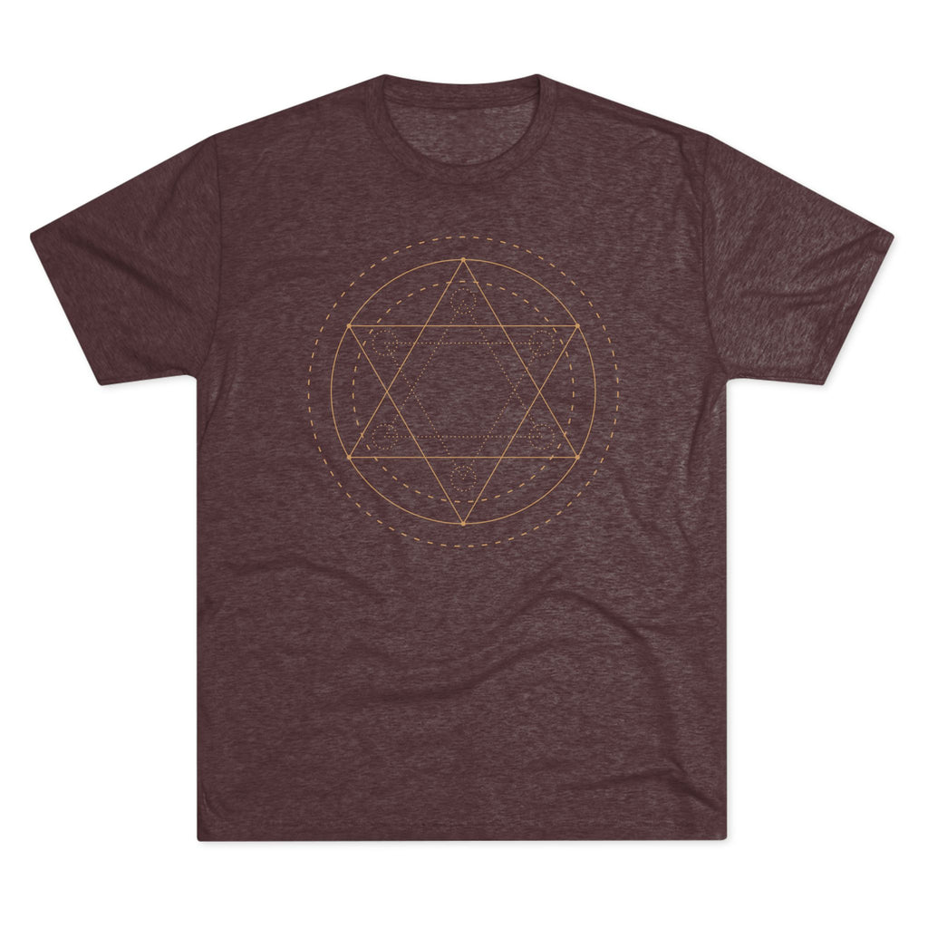 Merkaba Field | Sacred Geometry Tee - Unisex