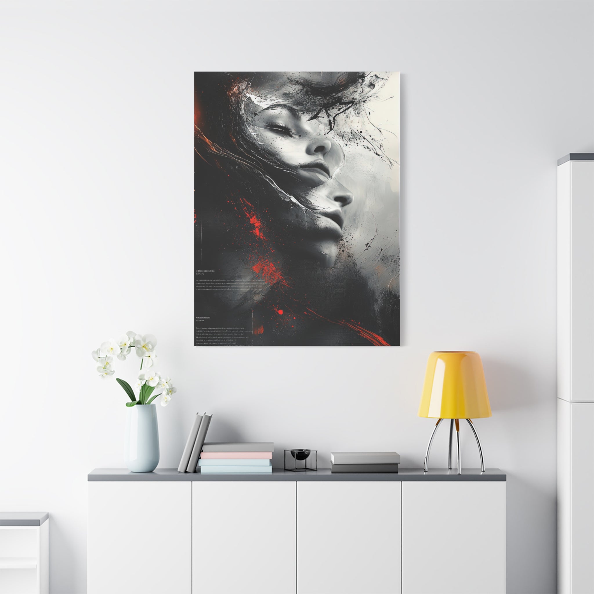 🔴 RED SHIFT SERIES: RESONANCE | Abstract Wall Art