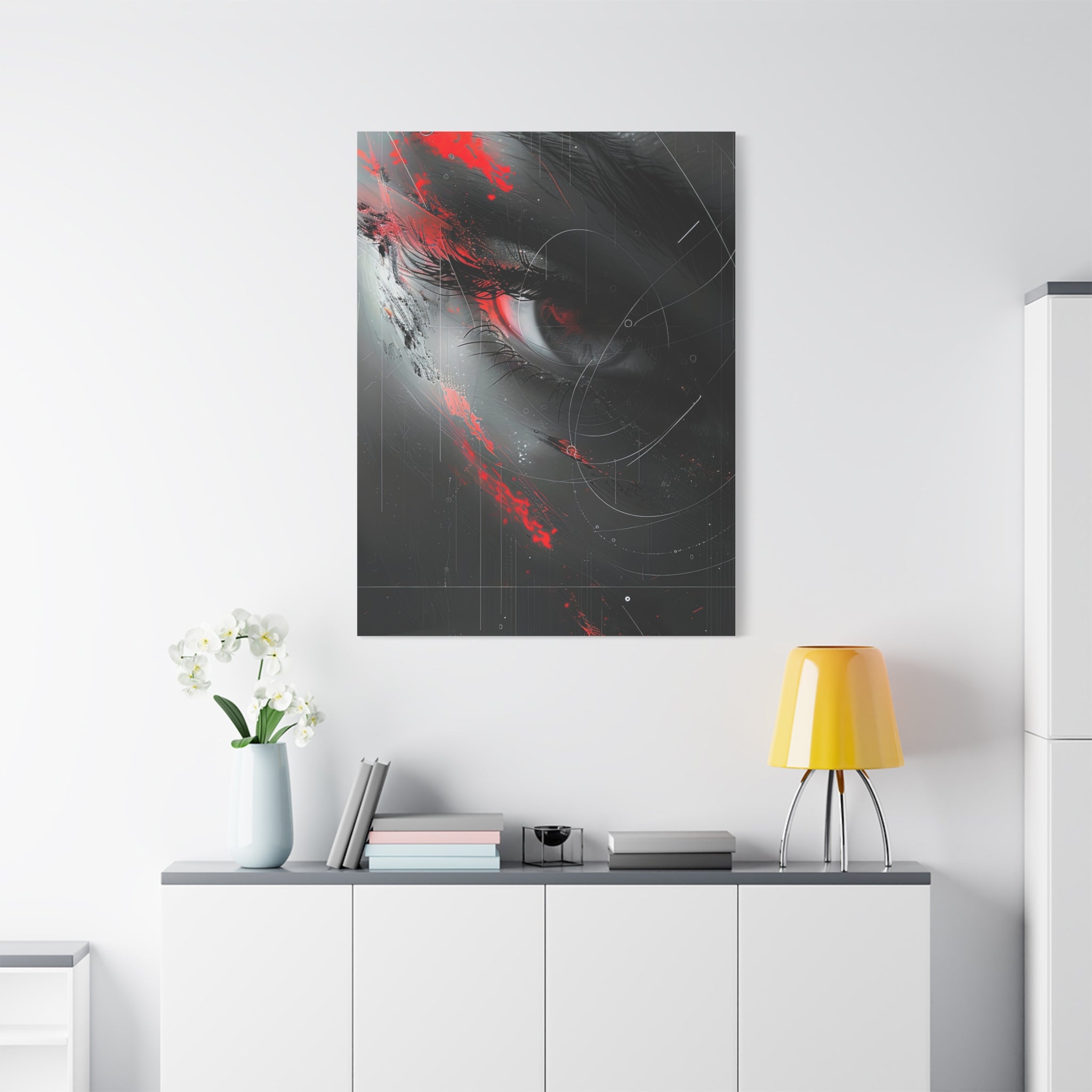 ⚫ THE SINGULARITY SERIES: OBSERVER | Abstract Wall Art