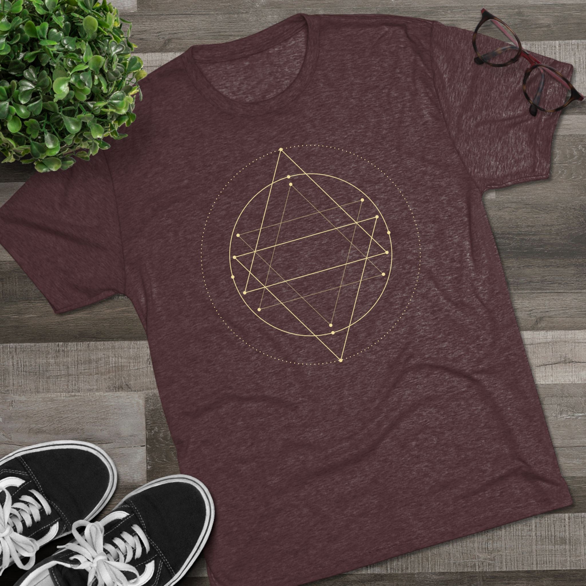 Tetra Alignment | Sacred Geometry Tee - Unisex