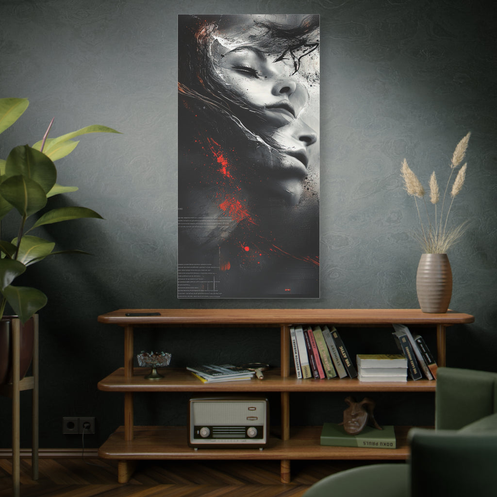 🔴 RED SHIFT SERIES: RESONANCE | Abstract Wall Art