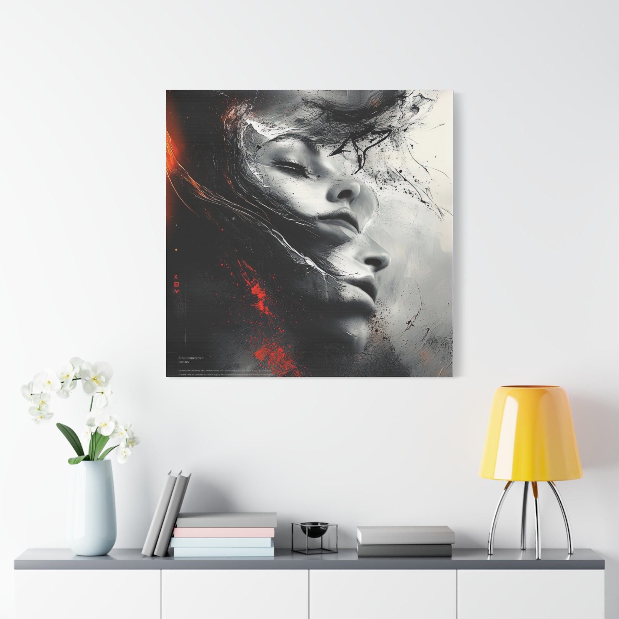 🔴 RED SHIFT SERIES: RESONANCE | Abstract Wall Art