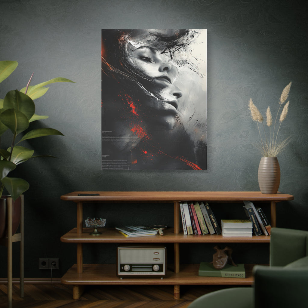 🔴 RED SHIFT SERIES: RESONANCE | Abstract Wall Art
