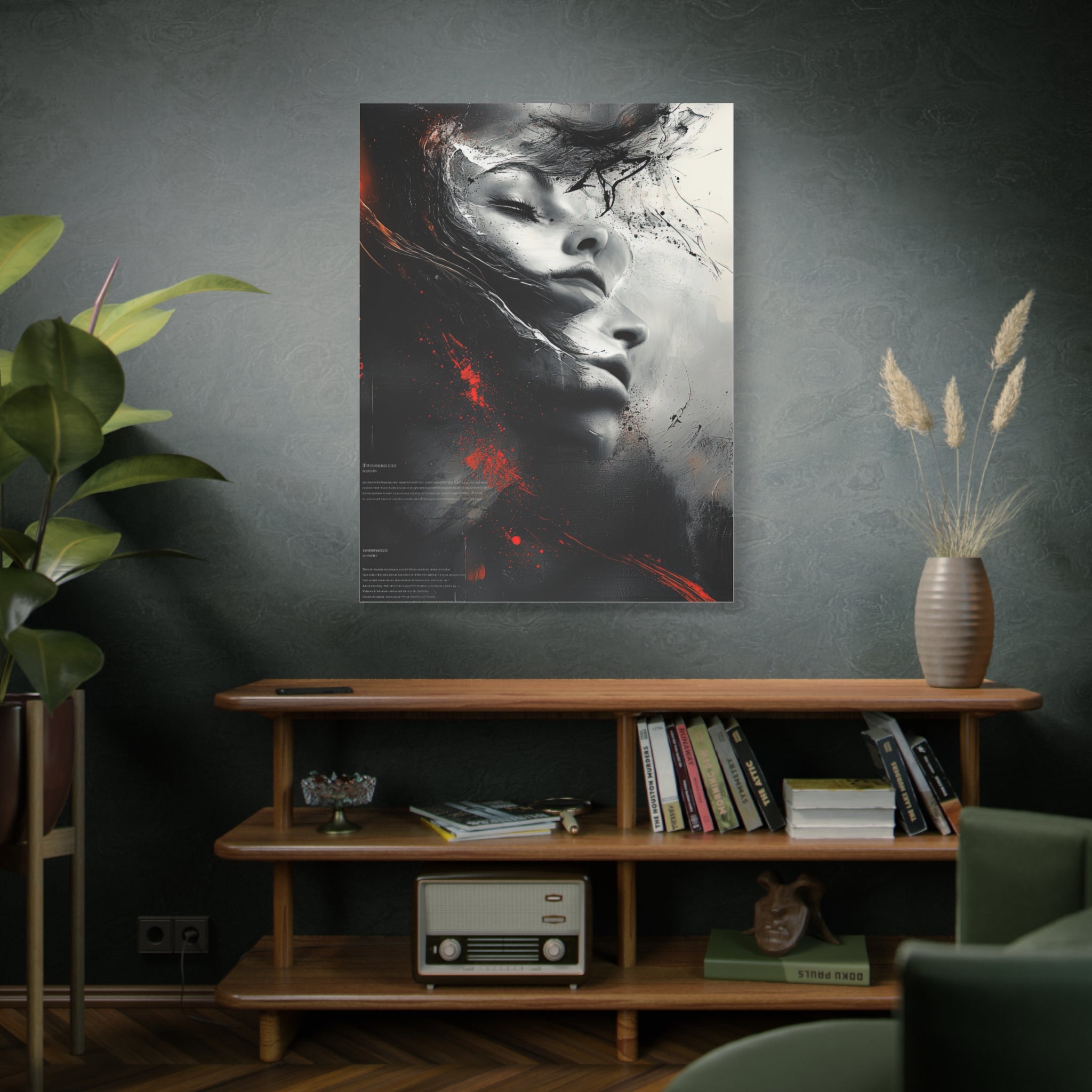 🔴 RED SHIFT SERIES: RESONANCE | Abstract Wall Art