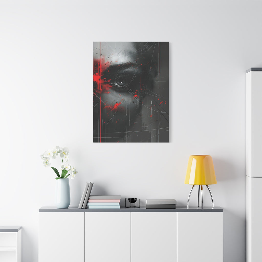 🔴 RED SHIFT : FRACTURE | Abstract Wall Art