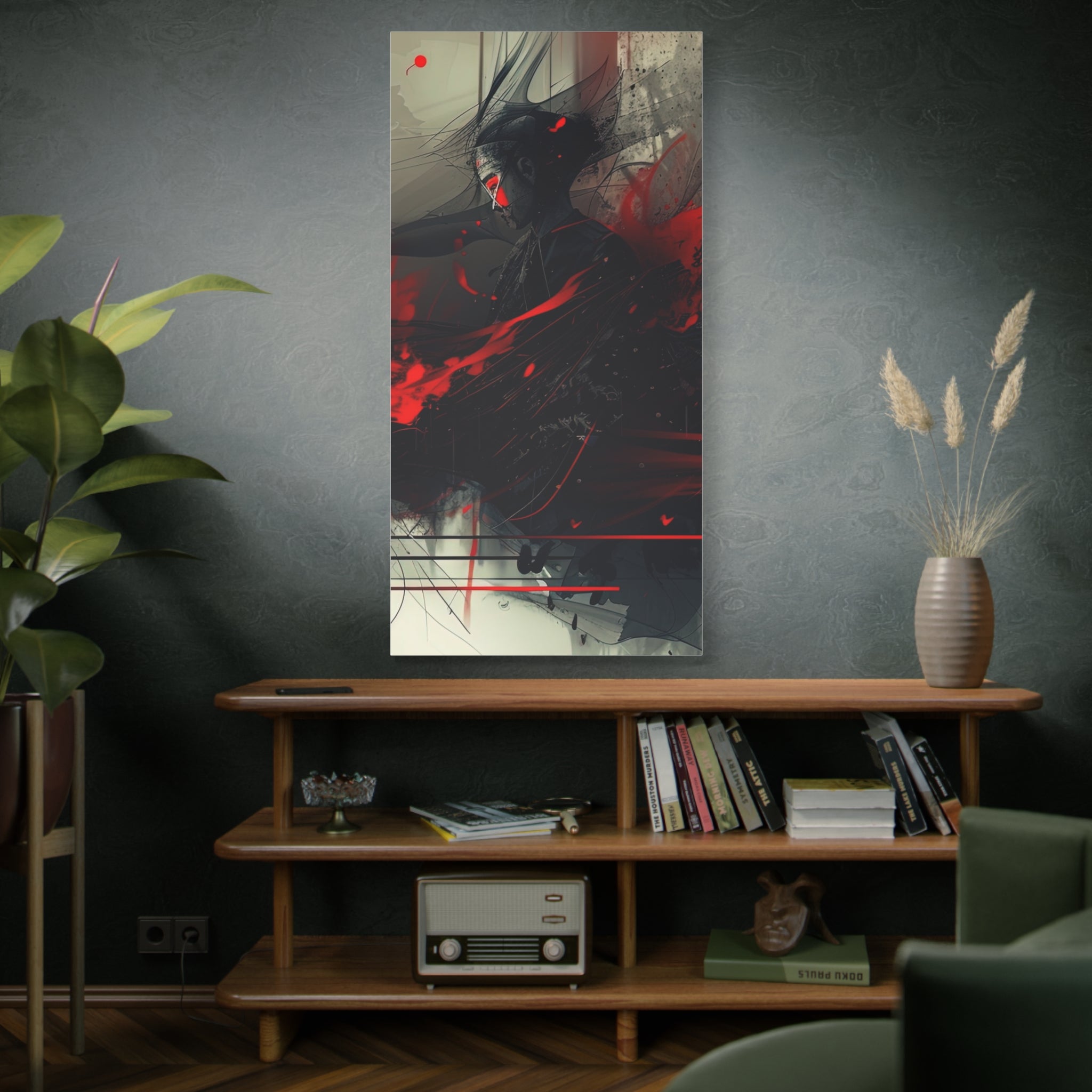🔴 RED SHIFT SERIES: FLUX | Abstract Wall Art