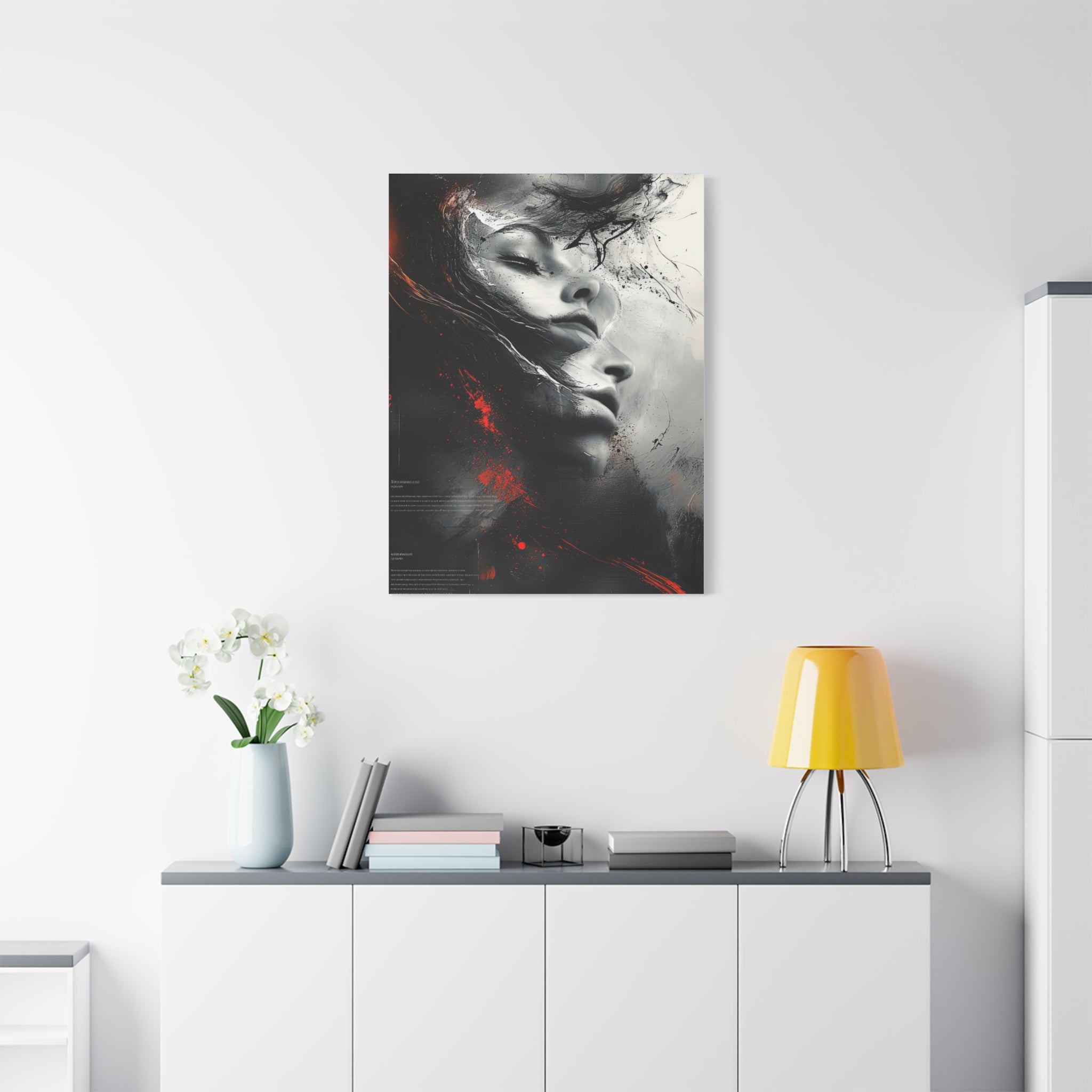 🔴 RED SHIFT SERIES: RESONANCE | Abstract Wall Art