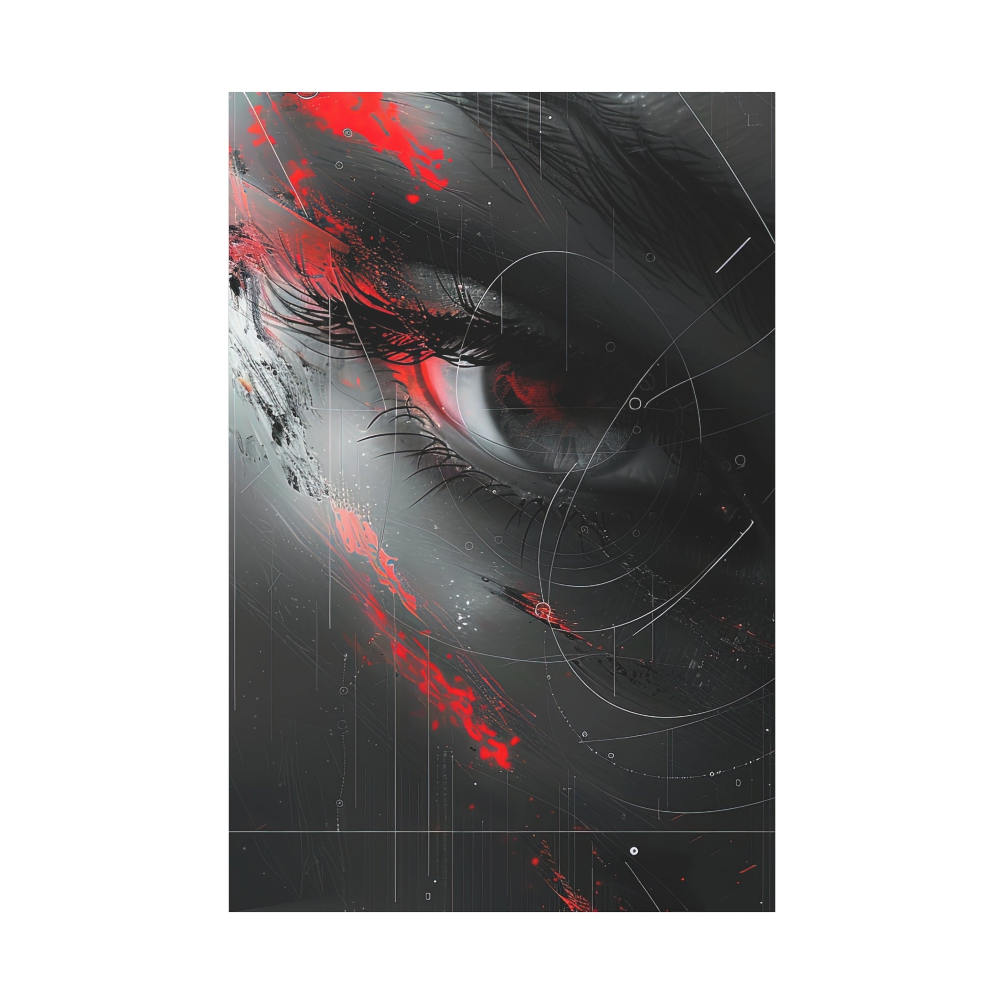 ⚫ THE SINGULARITY SERIES: OBSERVER | Abstract Wall Art