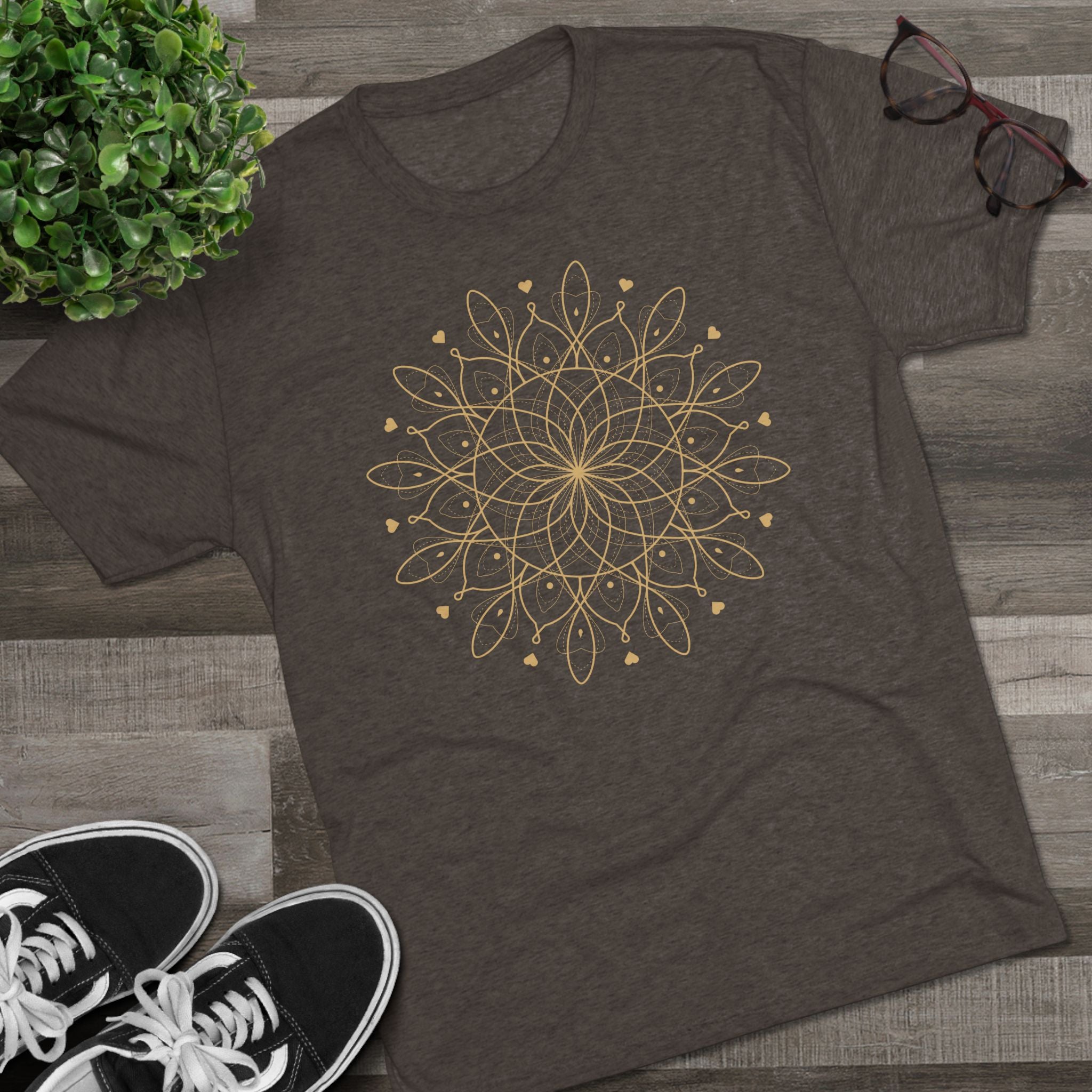 Lotus Resonance | Sacred Geometry Tee - Unisex
