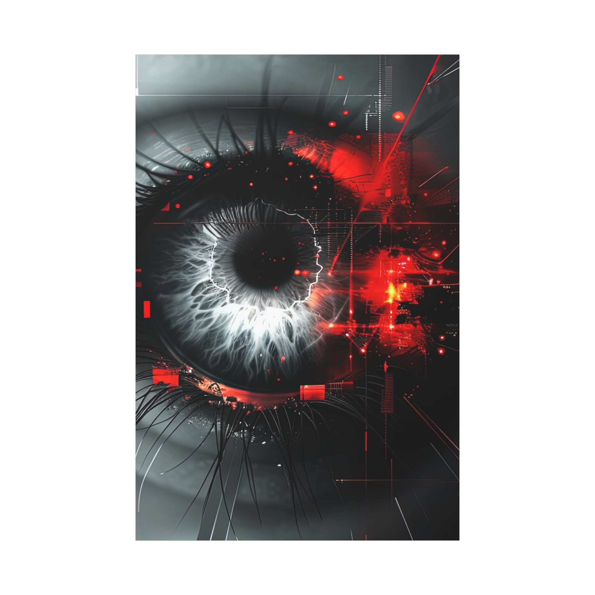 ⚫ THE SINGULARITY SERIES: CONVERGENCE | Abstract Wall Art
