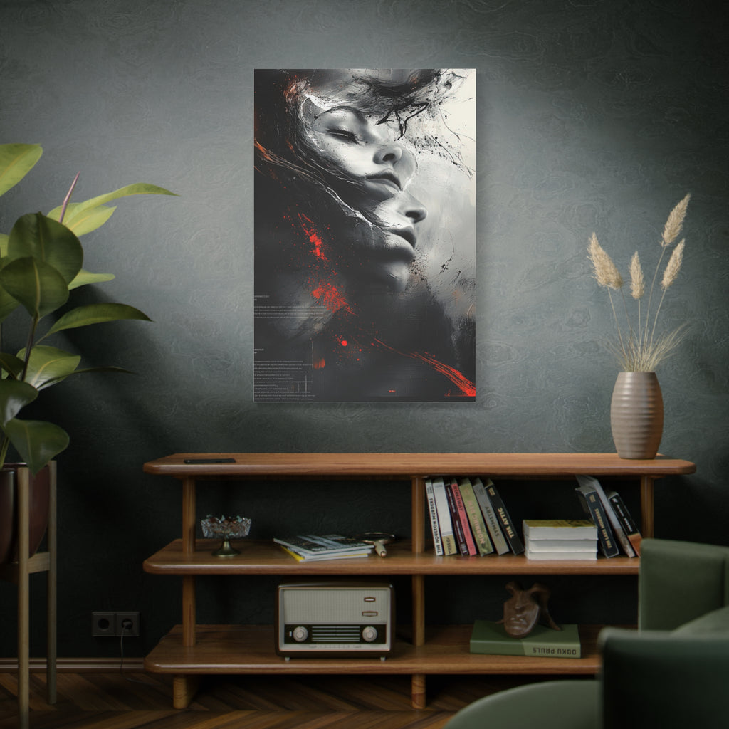 🔴 RED SHIFT SERIES: RESONANCE | Abstract Wall Art