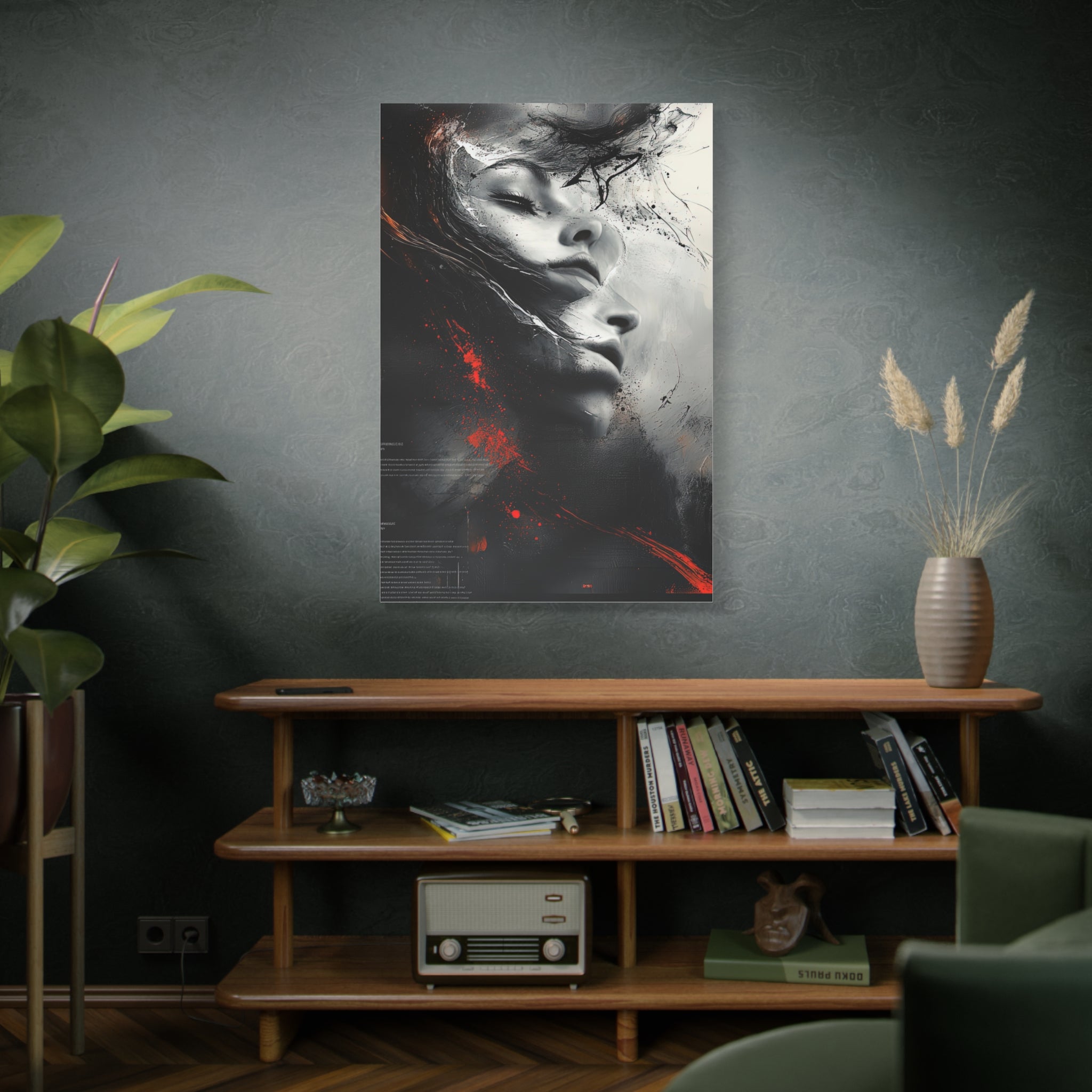 🔴 RED SHIFT SERIES: RESONANCE | Abstract Wall Art