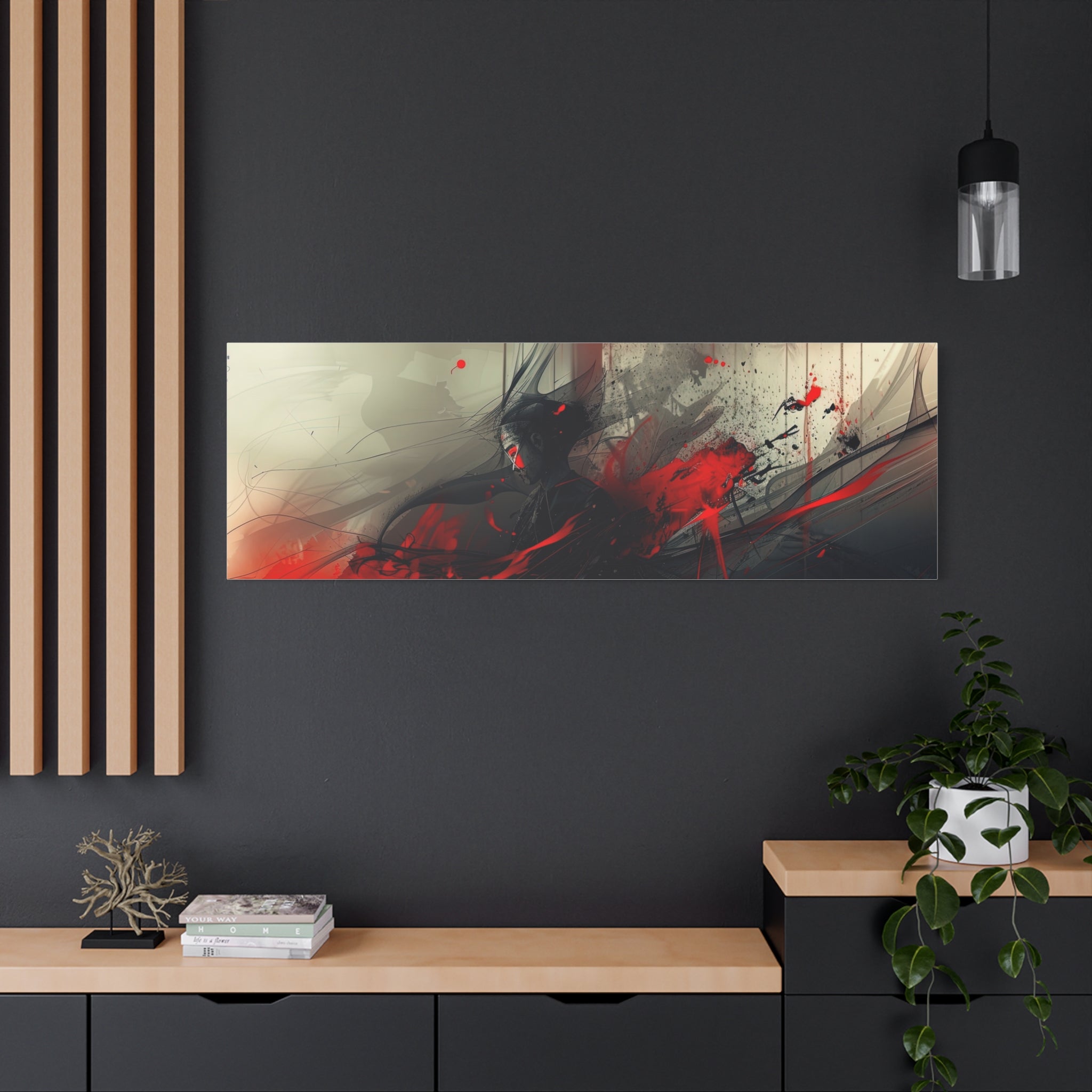 🔴 RED SHIFT SERIES: FLUX | Abstract Wall Art