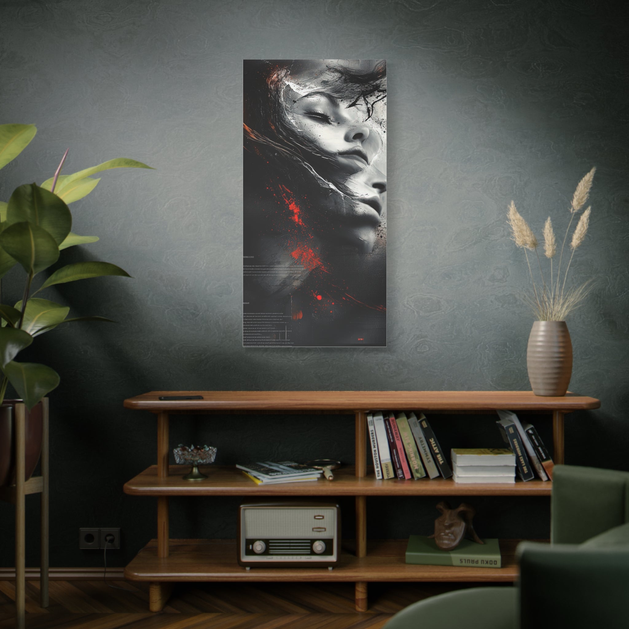 🔴 RED SHIFT SERIES: RESONANCE | Abstract Wall Art