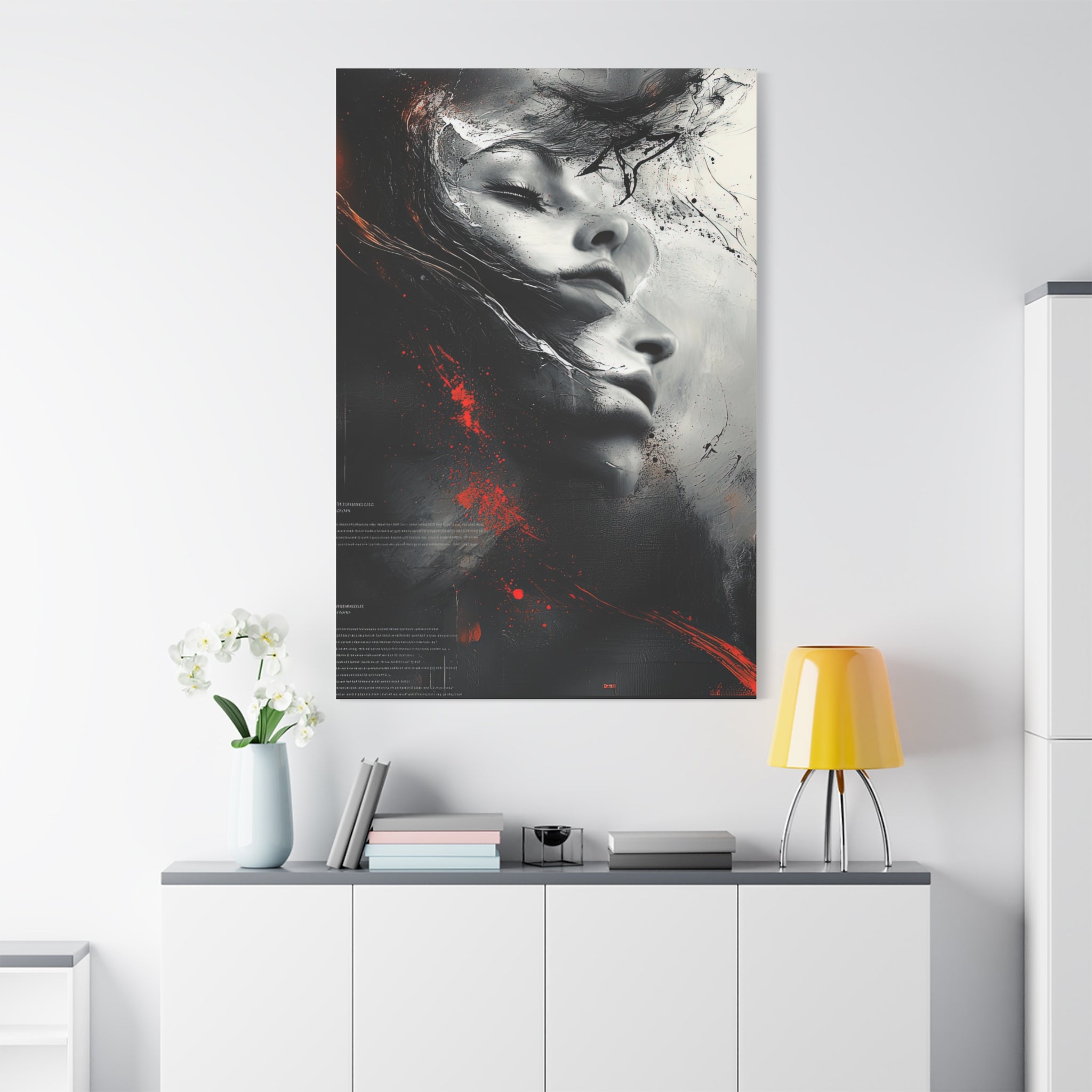 🔴 RED SHIFT SERIES: RESONANCE | Abstract Wall Art