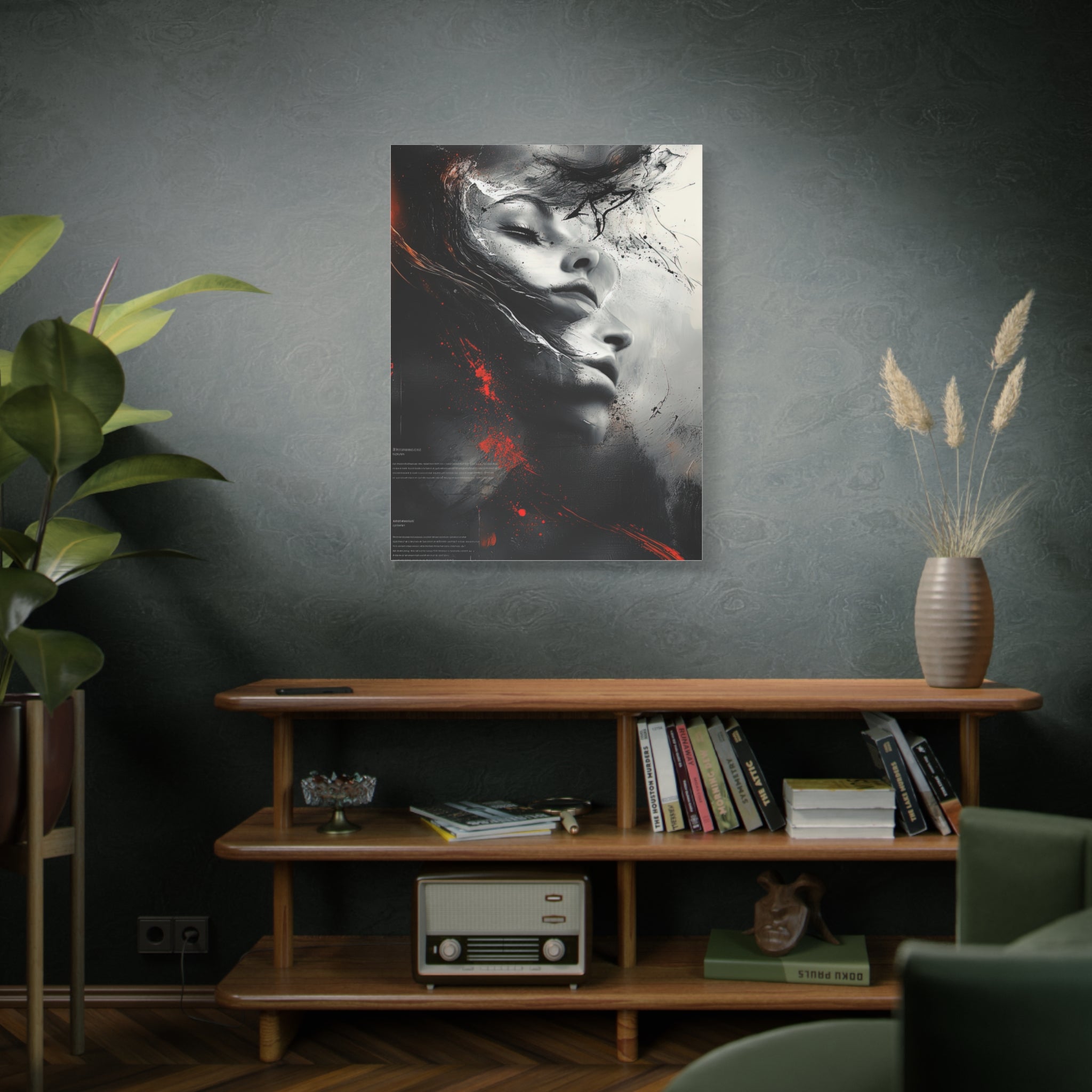 🔴 RED SHIFT SERIES: RESONANCE | Abstract Wall Art