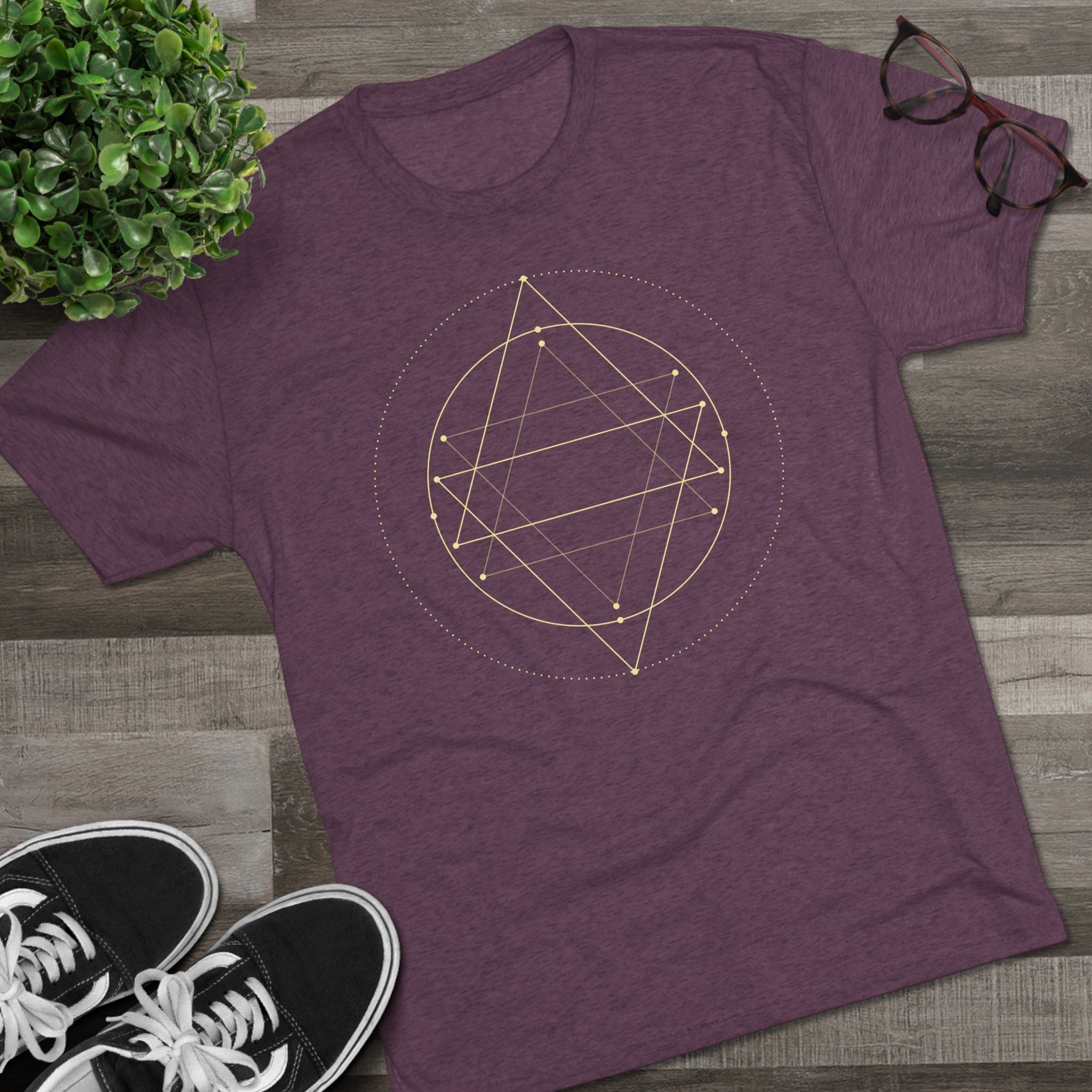 Tetra Alignment | Sacred Geometry Tee - Unisex