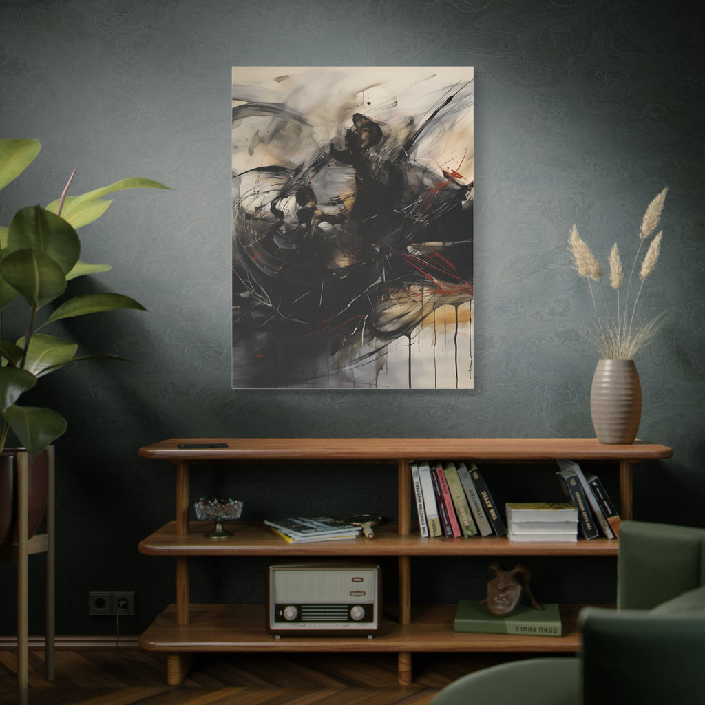 ⚫ EMERGENCE: FRACTURE | Abstract Wall Art