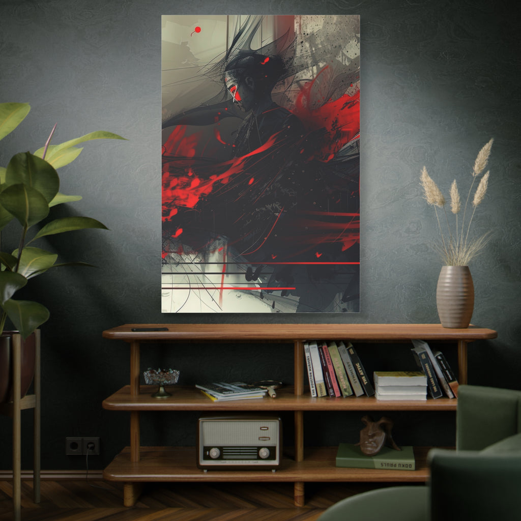 🔴 RED SHIFT SERIES: FLUX | Abstract Wall Art