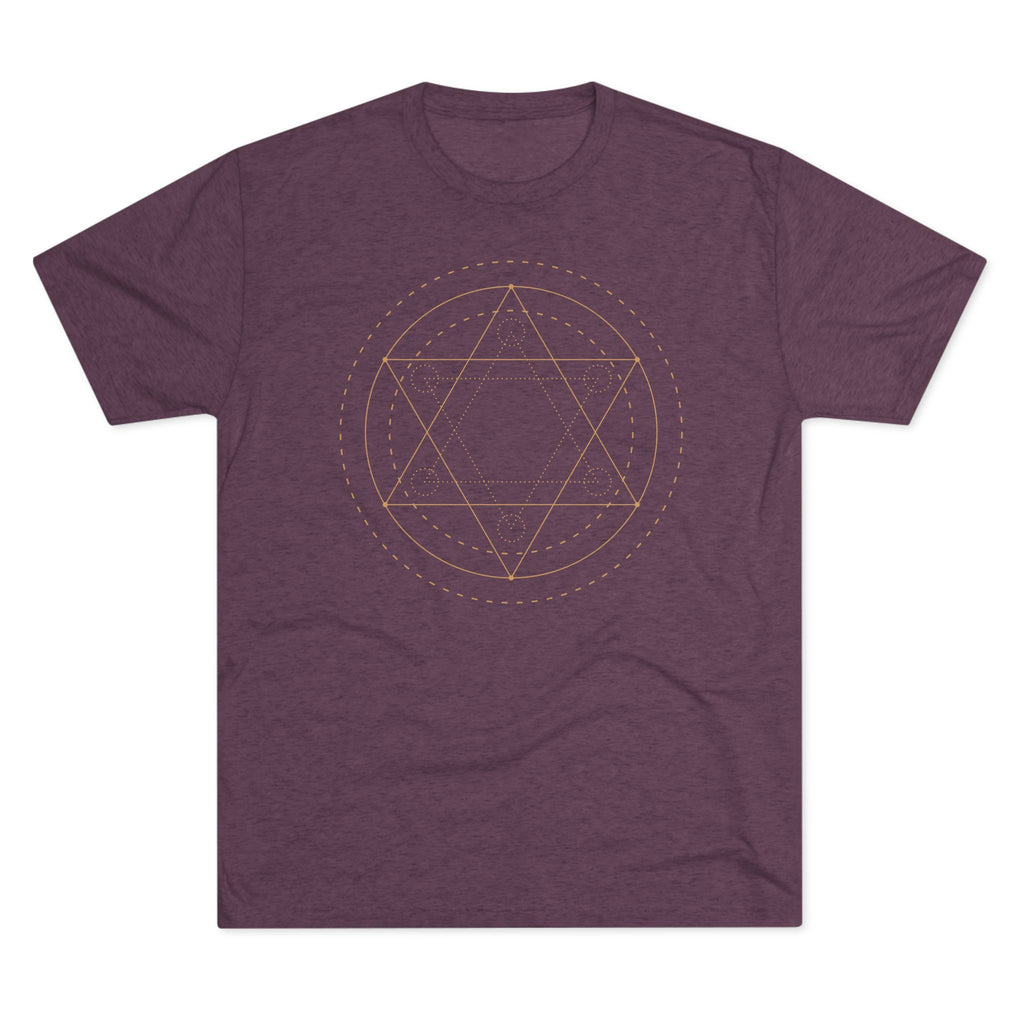 Merkaba Field | Sacred Geometry Tee - Unisex