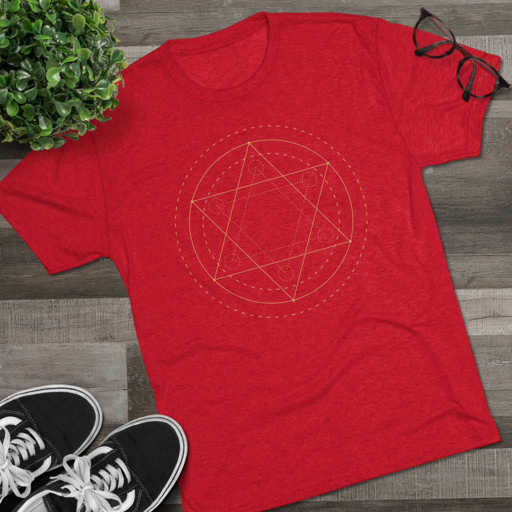 Merkaba Field | Sacred Geometry Tee - Unisex