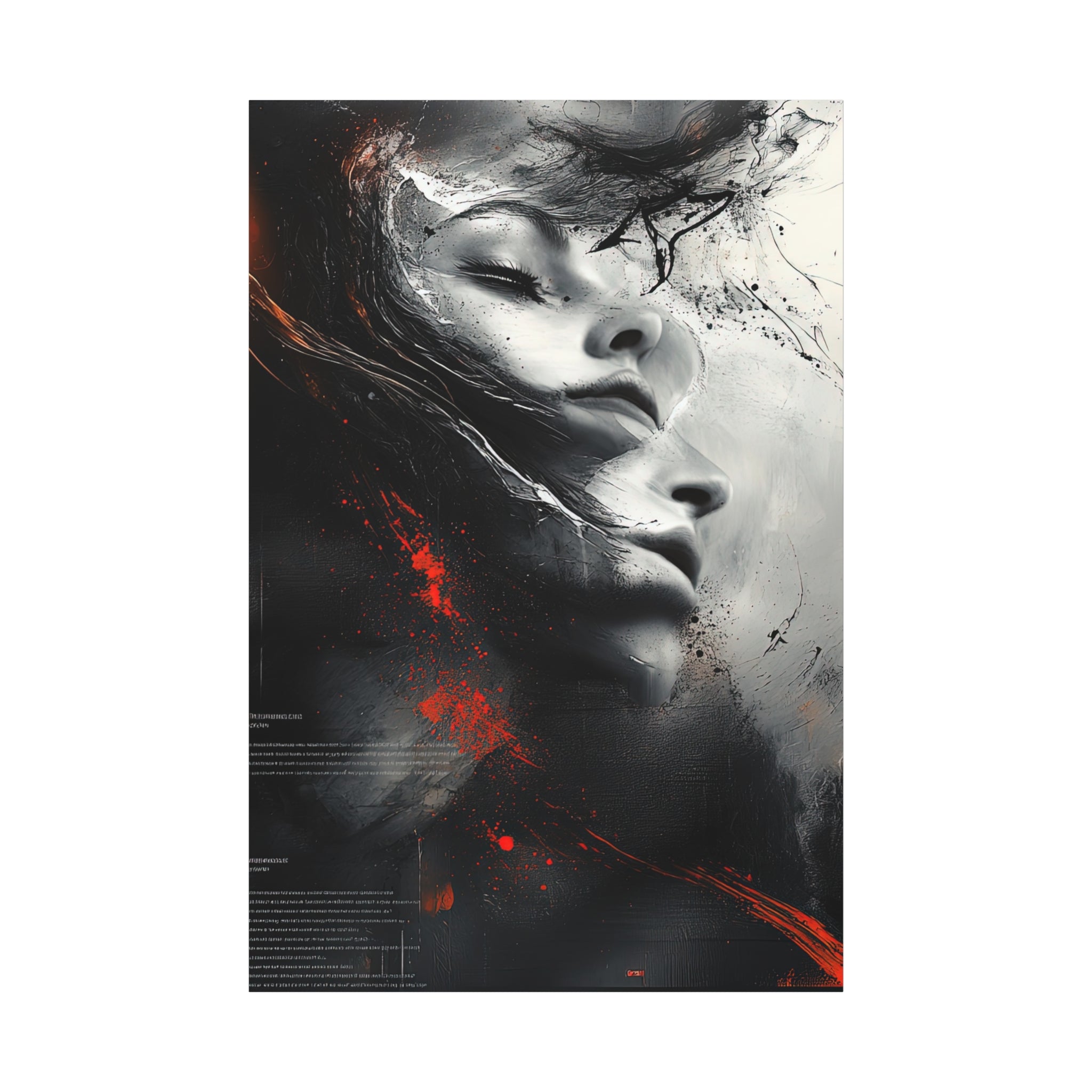 🔴 RED SHIFT SERIES: RESONANCE | Abstract Wall Art