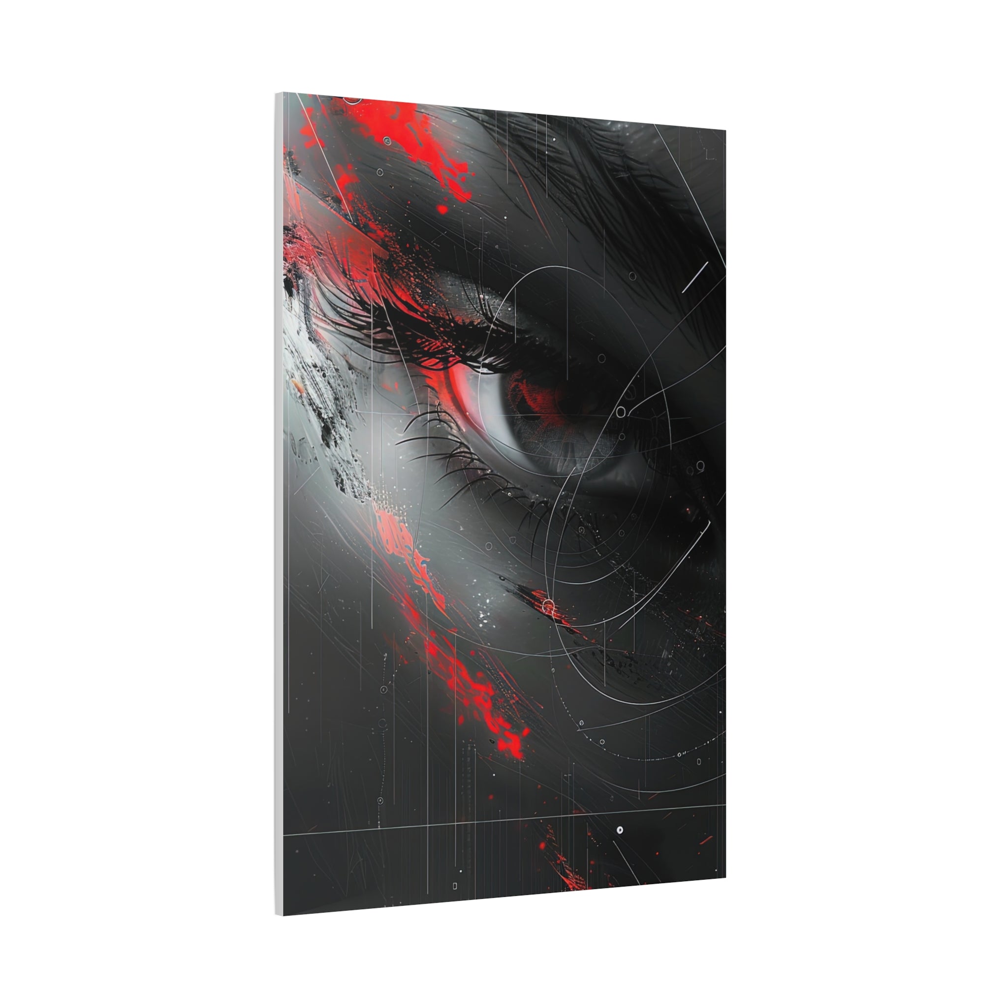 ⚫ THE SINGULARITY SERIES: OBSERVER | Abstract Wall Art