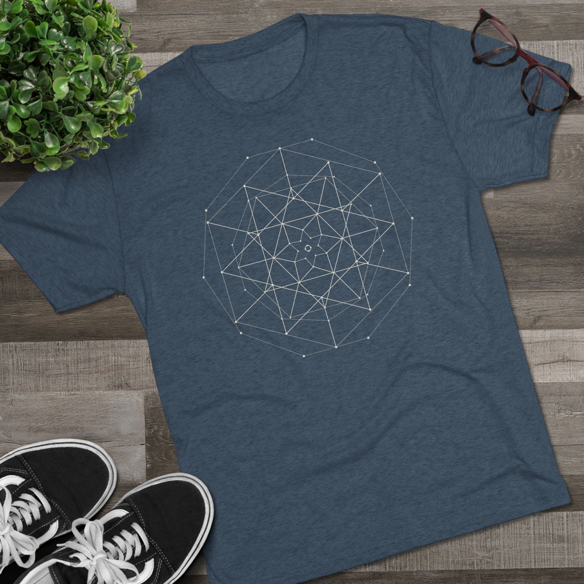 Fractal Origin | Sacred Geometry Tee - Unisex