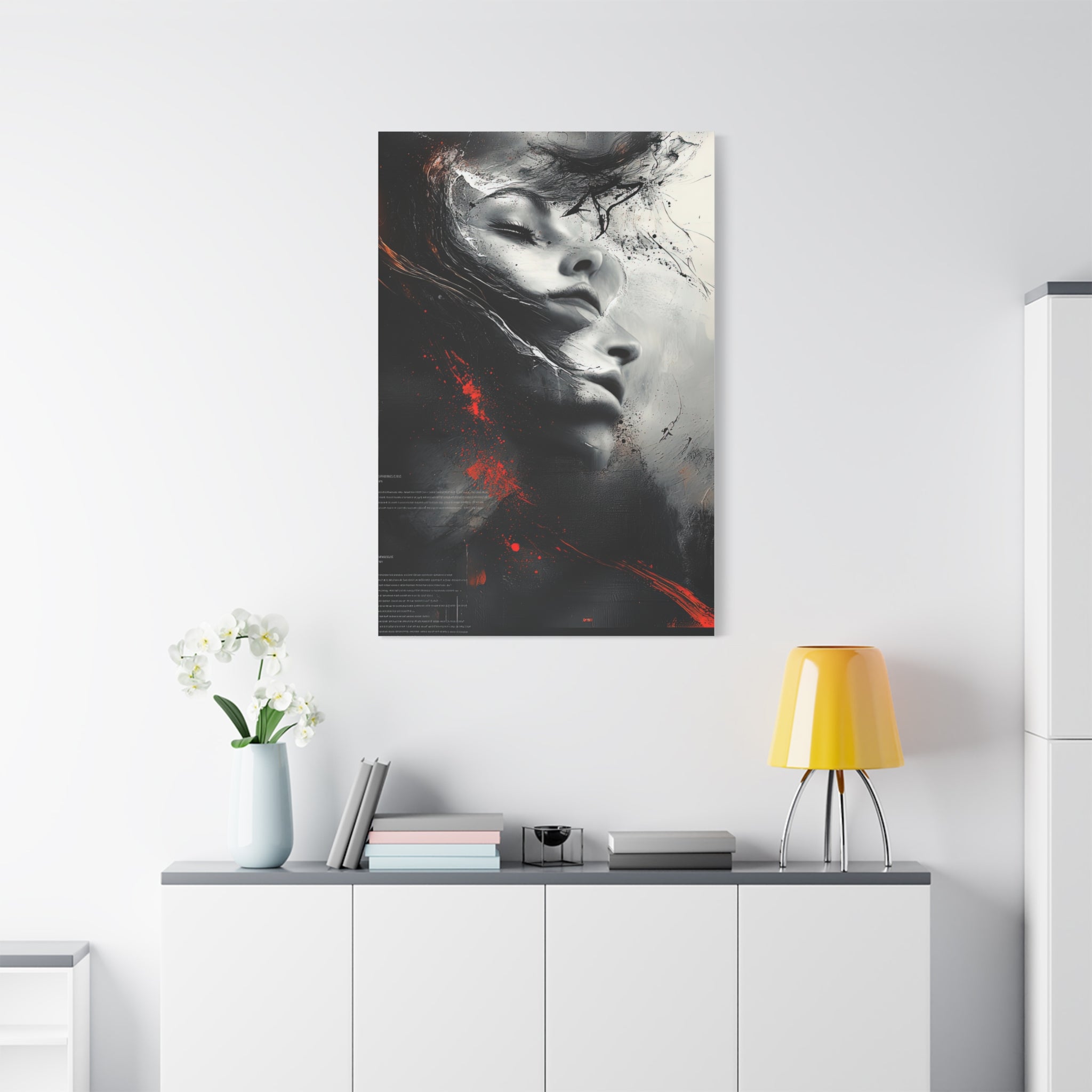 🔴 RED SHIFT SERIES: RESONANCE | Abstract Wall Art