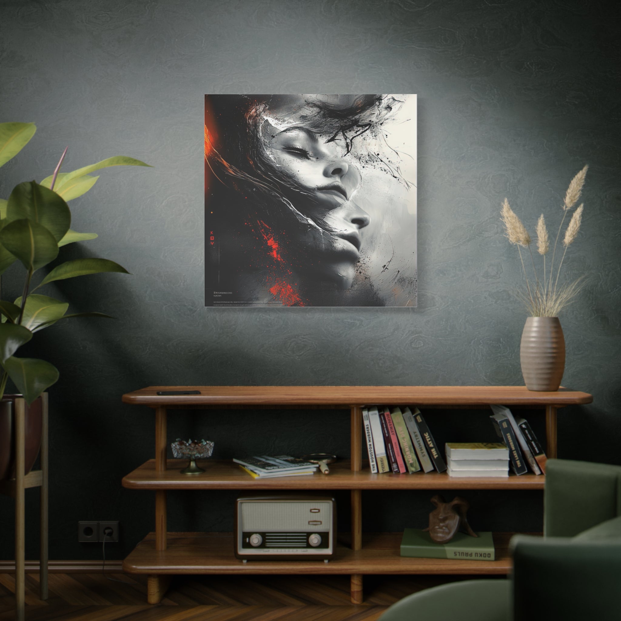 🔴 RED SHIFT SERIES: RESONANCE | Abstract Wall Art