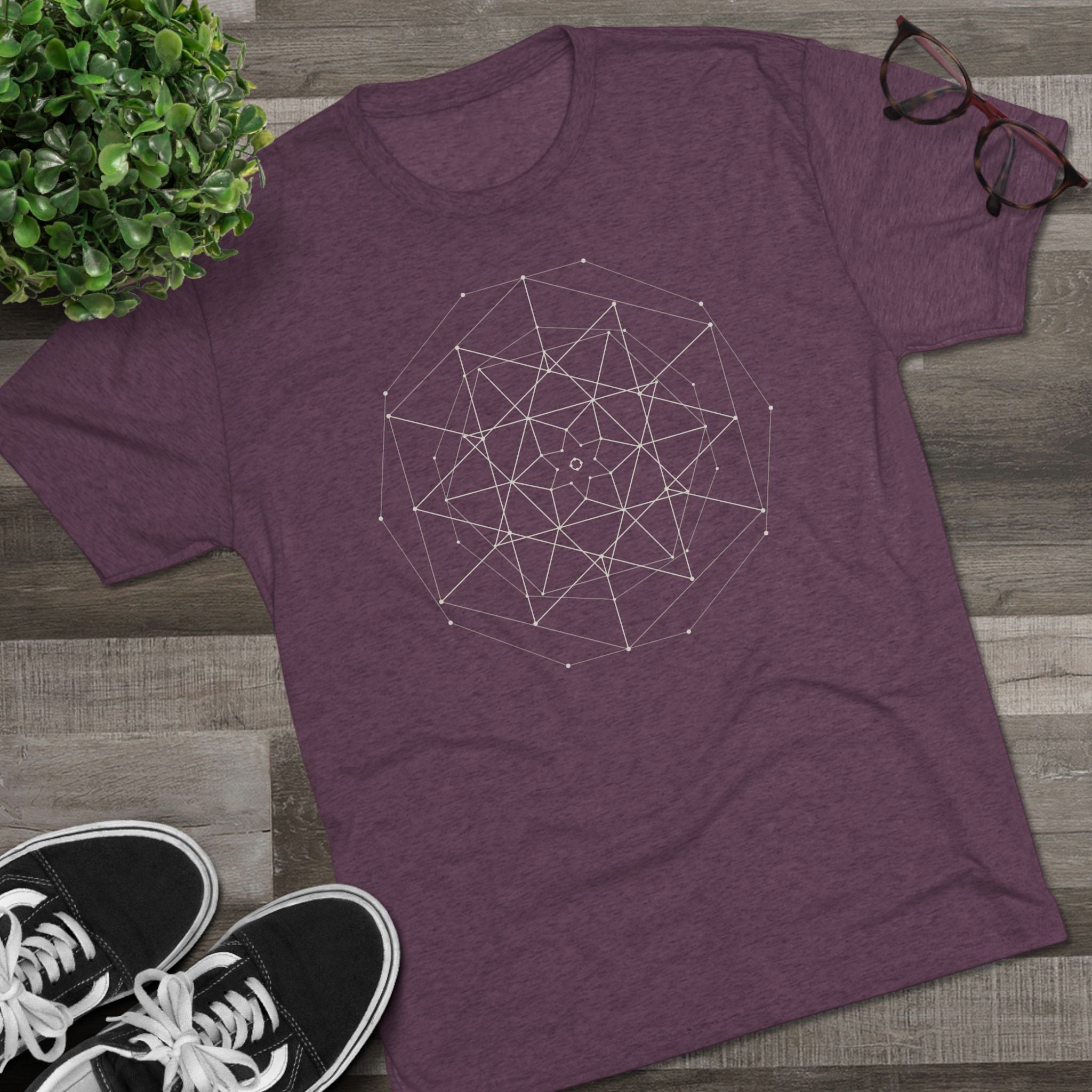 Fractal Origin | Sacred Geometry Tee - Unisex