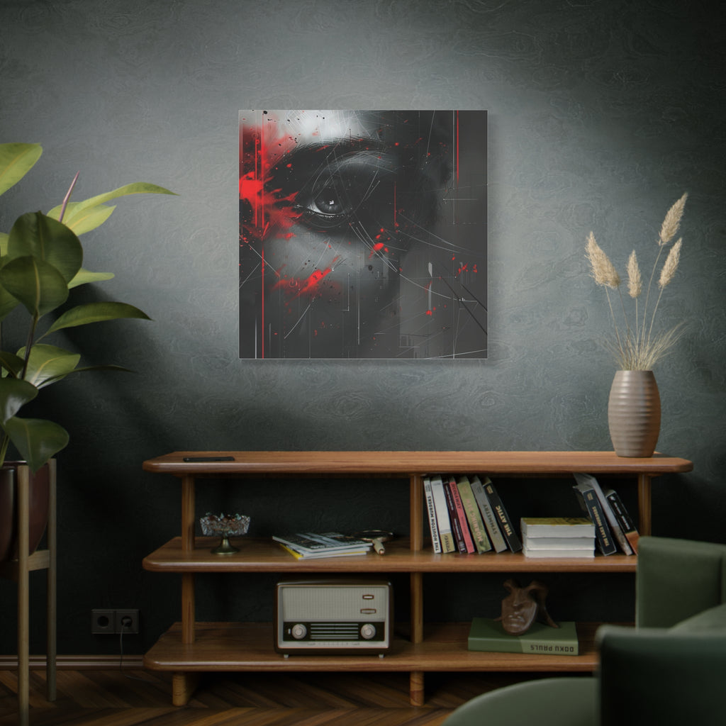 🔴 RED SHIFT : FRACTURE | Abstract Wall Art