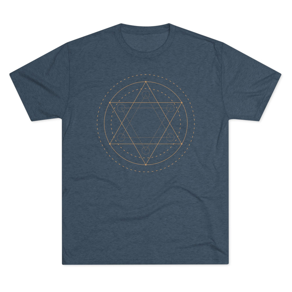 Merkaba Field | Sacred Geometry Tee - Unisex