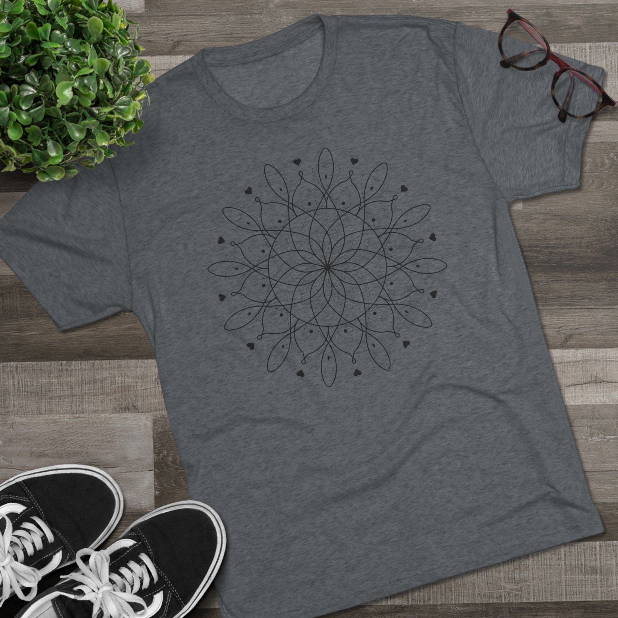 Lotus Resonance | Sacred Geometry Tee - Unisex