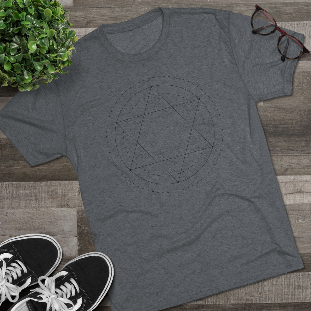 Merkaba Field | Sacred Geometry Tee - Unisex