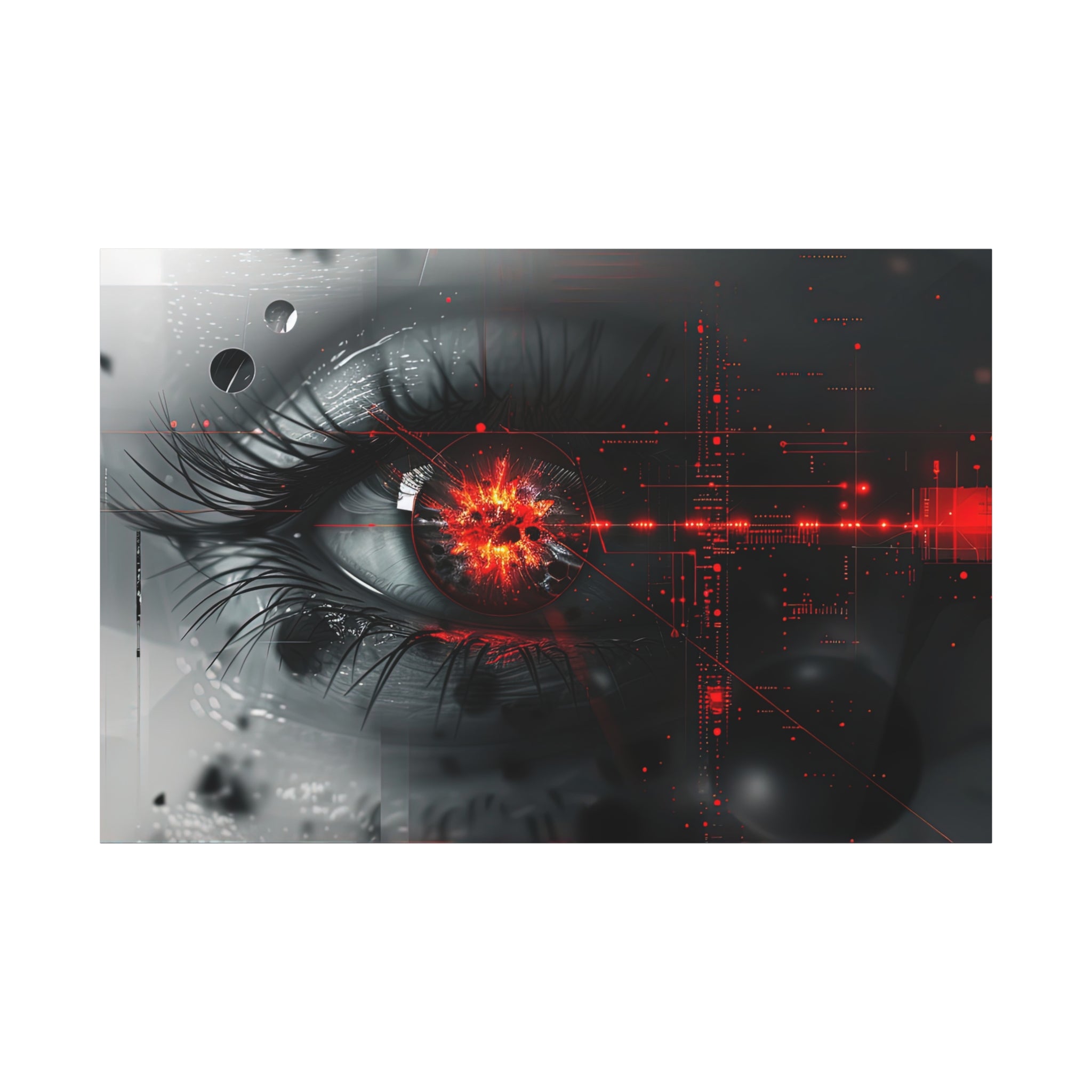 ⚫ THE SINGULARITY SERIES: IGNITION | Abstract Wall Art