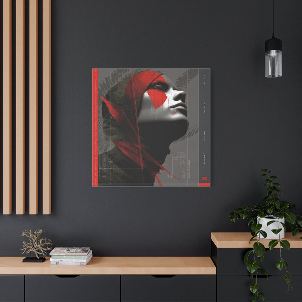 🔴 RED SHIFT: ASCENSION | Abstract Wall Art