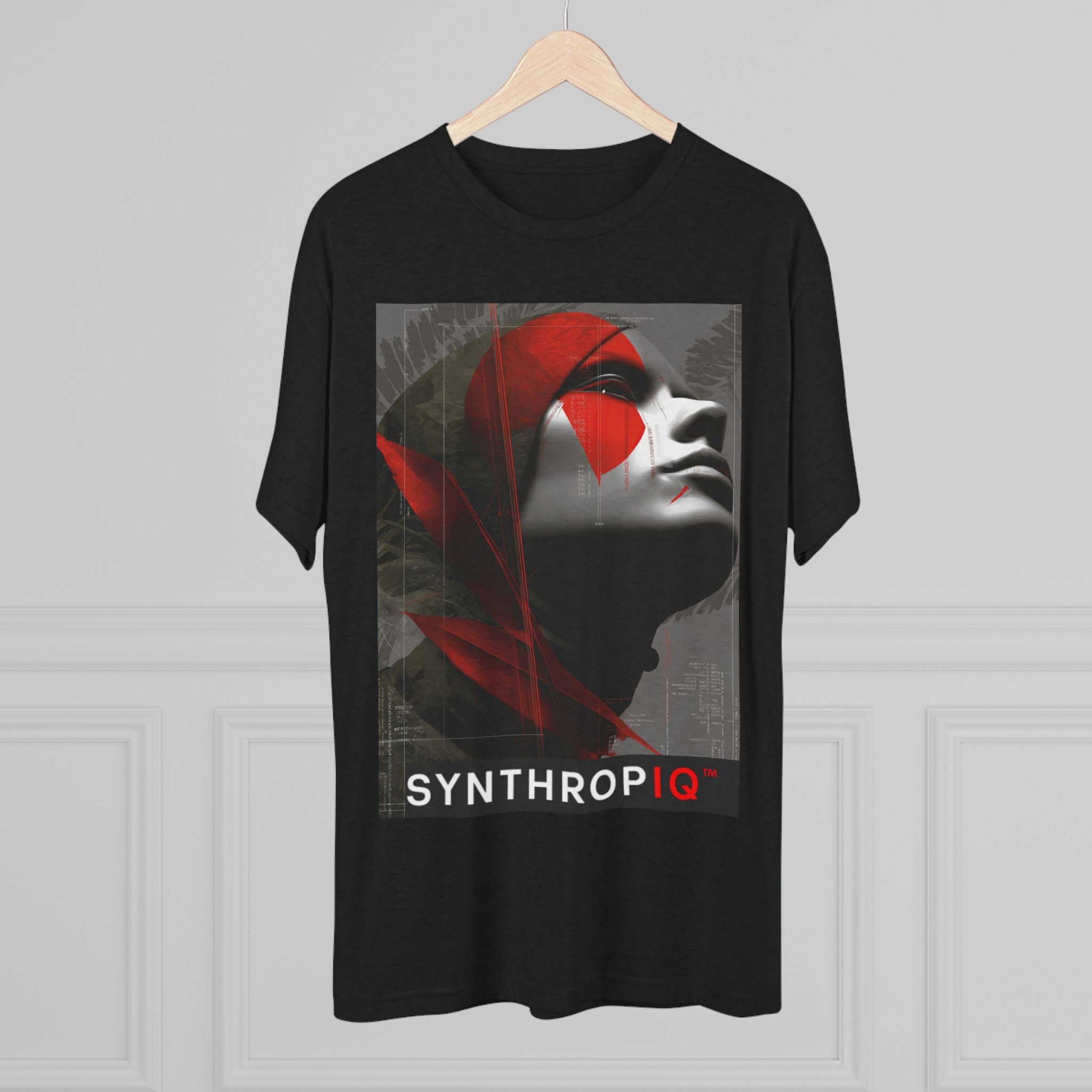 SYNTHROPIQ | 🔴 RED SHIFT: ASCENSION Unisex Tri-Blend Tee