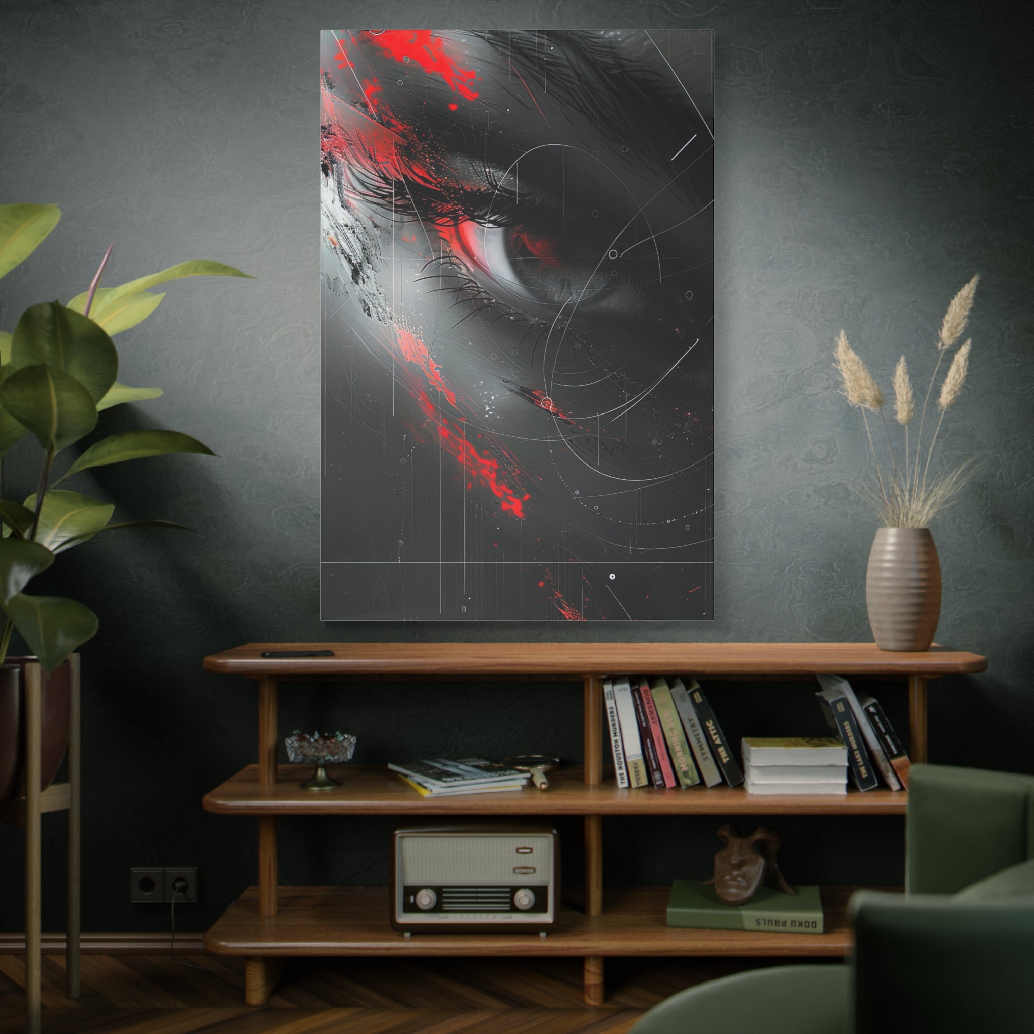 ⚫ THE SINGULARITY SERIES: OBSERVER | Abstract Wall Art